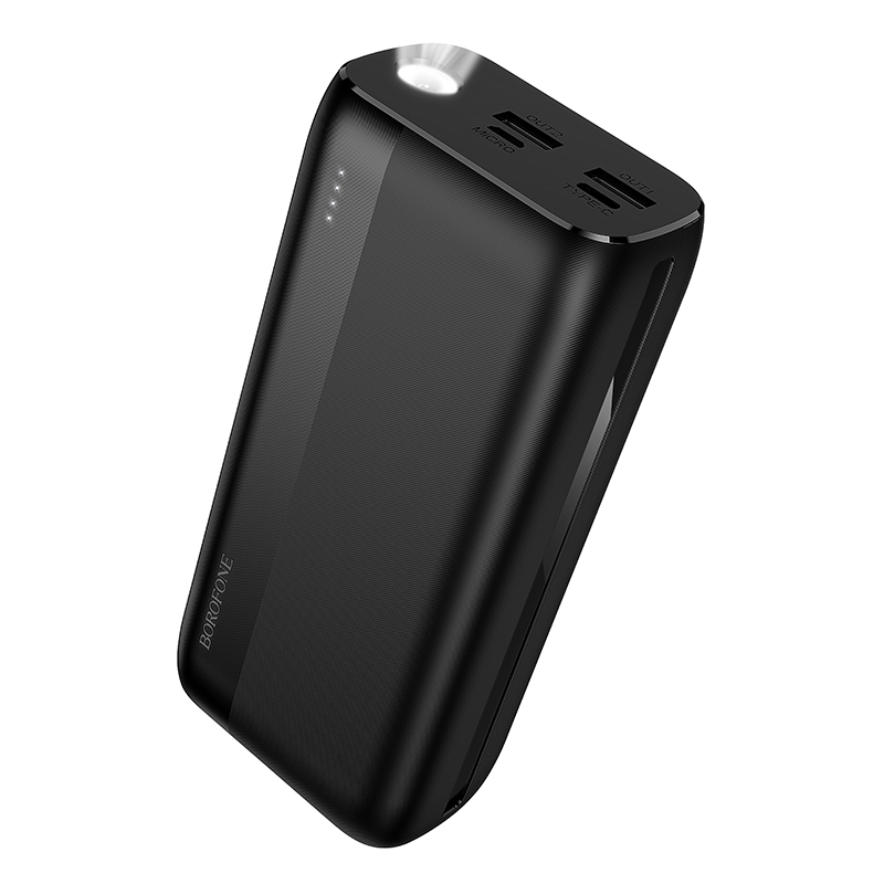 Borofone BJ86A Victoria varavirtalähde 30000mAh 2xUSB musta