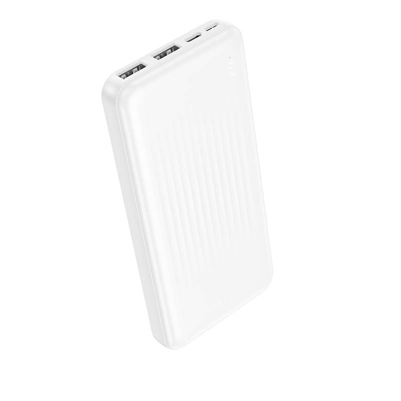Borofone BJ78 Clever varavirtalähde 10000mAh 2xUSB valkoinen