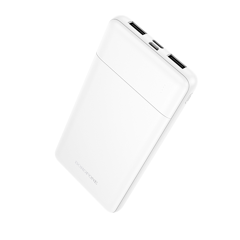 Borofone BJ88 Clever varavirtalähde 10000mAh 2xUSB valkoinen