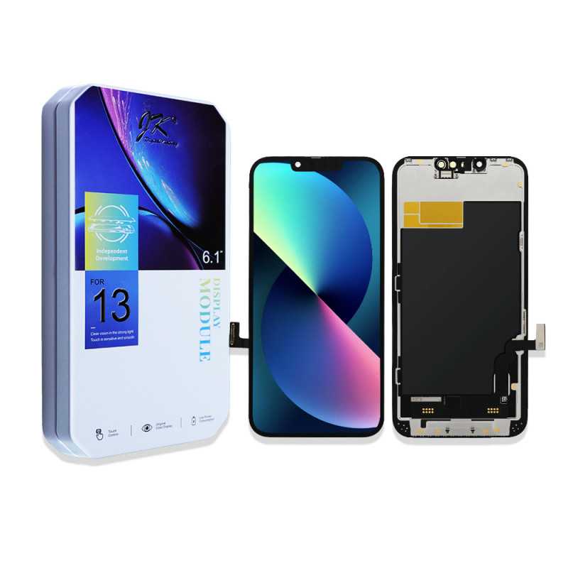 Ekranas Apple iPhone 13 su lietimui jautriu stikliuku JK Incell LTPS Premium (Removable IC)