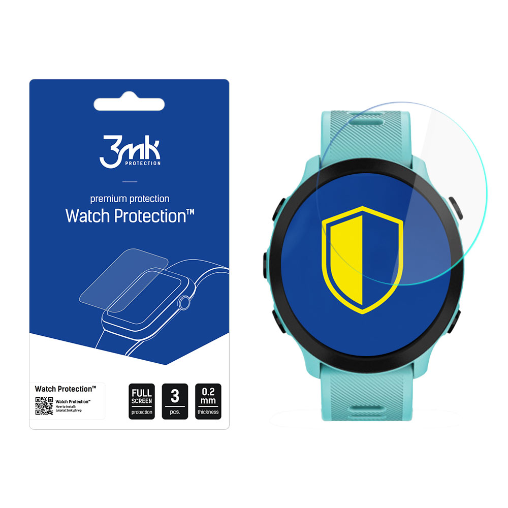 Garmin Forerunner 55 - 3mk Watch Protection™ v. FlexibleGlass Lite - FlexibleGlass Lite -lasit