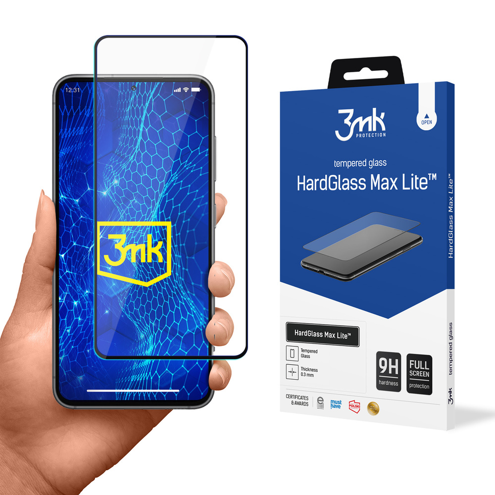 Samsung Galaxy S23 Plus - 3mk HardGlass Max Lite
