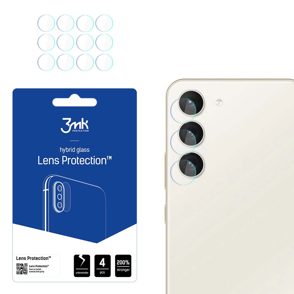 Samsung Galaxy S23 5G:lle - 3mk Lens Protection