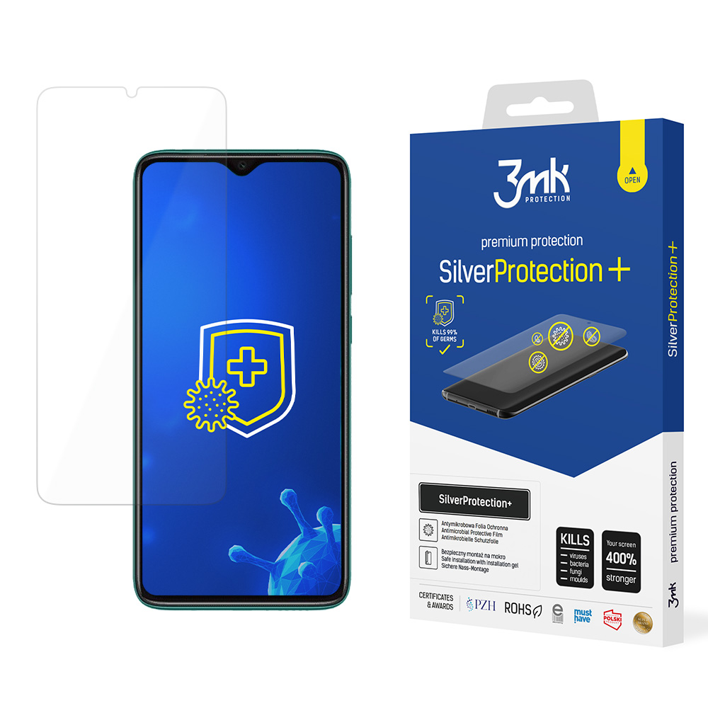 3mk SilverProtection+ suojakalvo Xiaomi Redmi Note 8 Pro