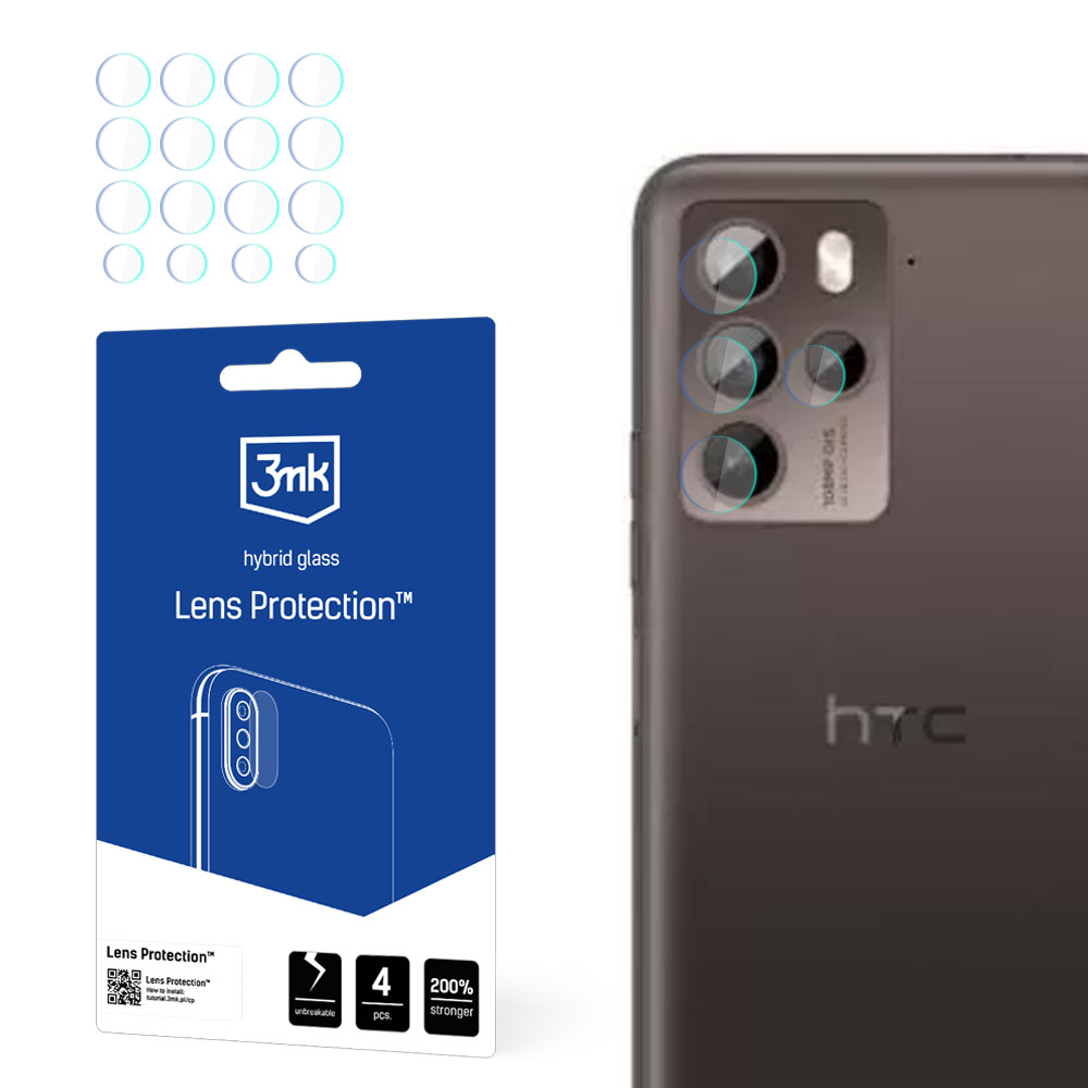 HTC U23 Pro - 3mk Lens Protection