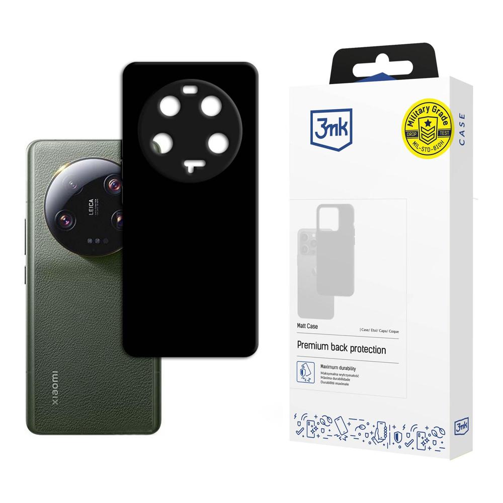 Xiaomi 13 Ultra 5G - 3mk Matt Case musta