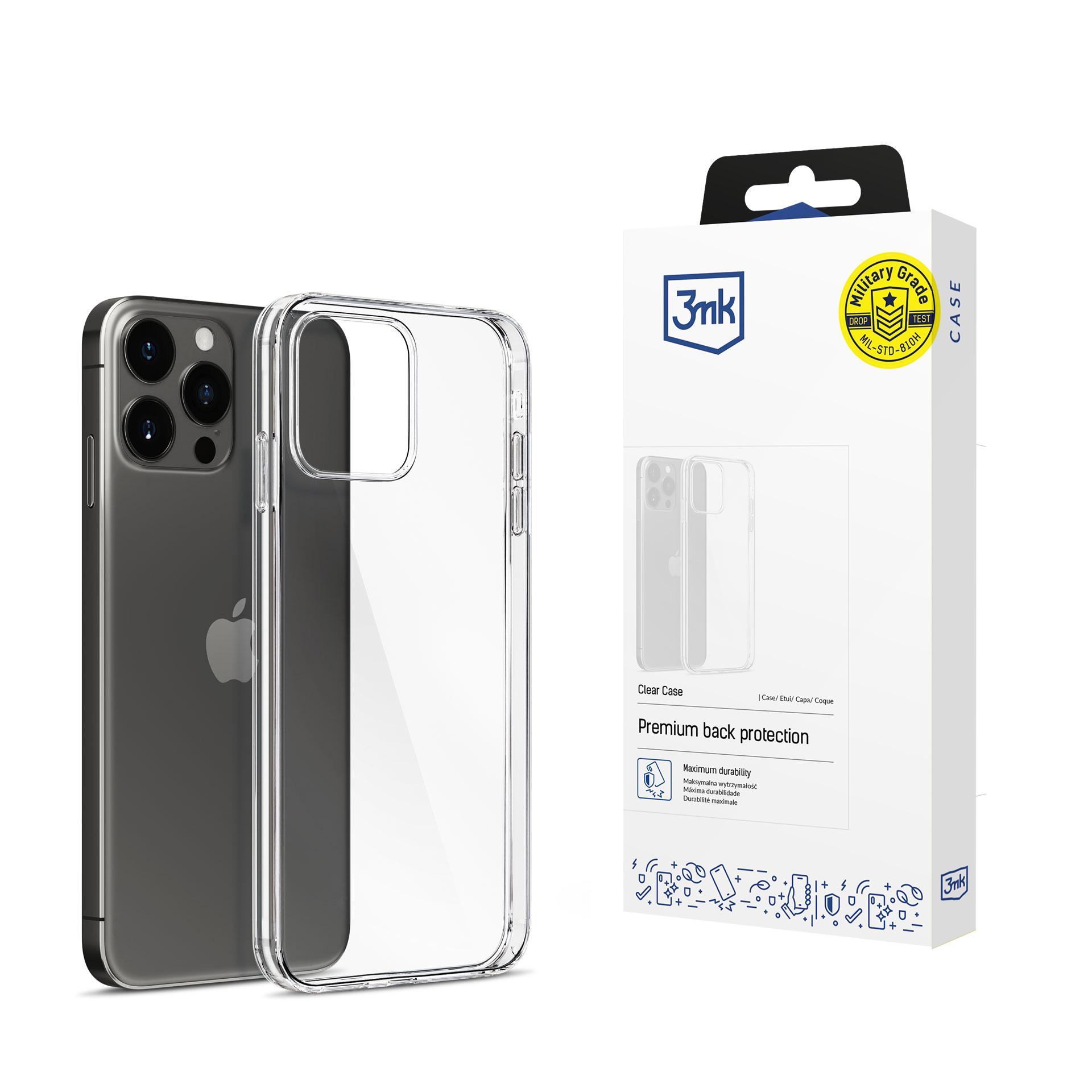 3mk Clear Case -suojakuori mallille iPhone 15 Pro Max