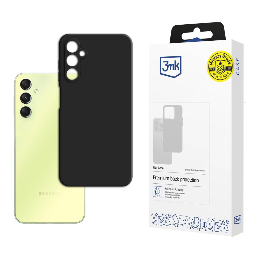 Samsung Galaxy A25 5G - 3mk Matt Suojakuori musta