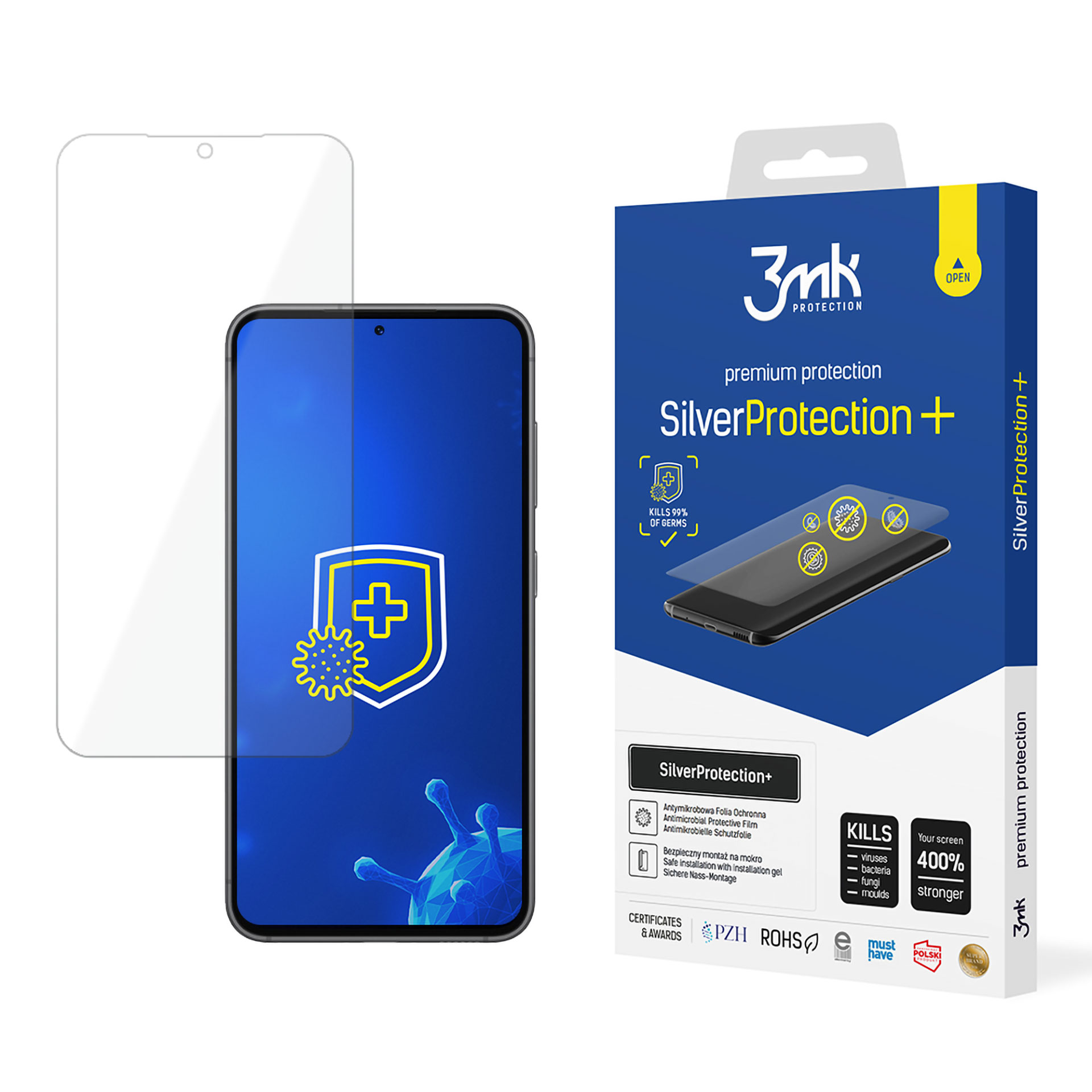 3mk SilverProtection+ suojakalvo Samsung Galaxy S24+