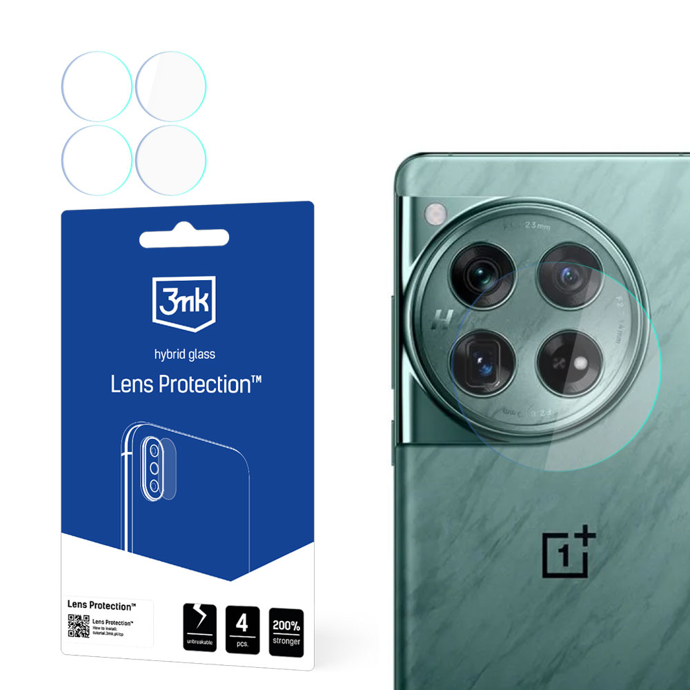 3mk Lens Protection™ hybridi kameralasi OnePlus 12:lle