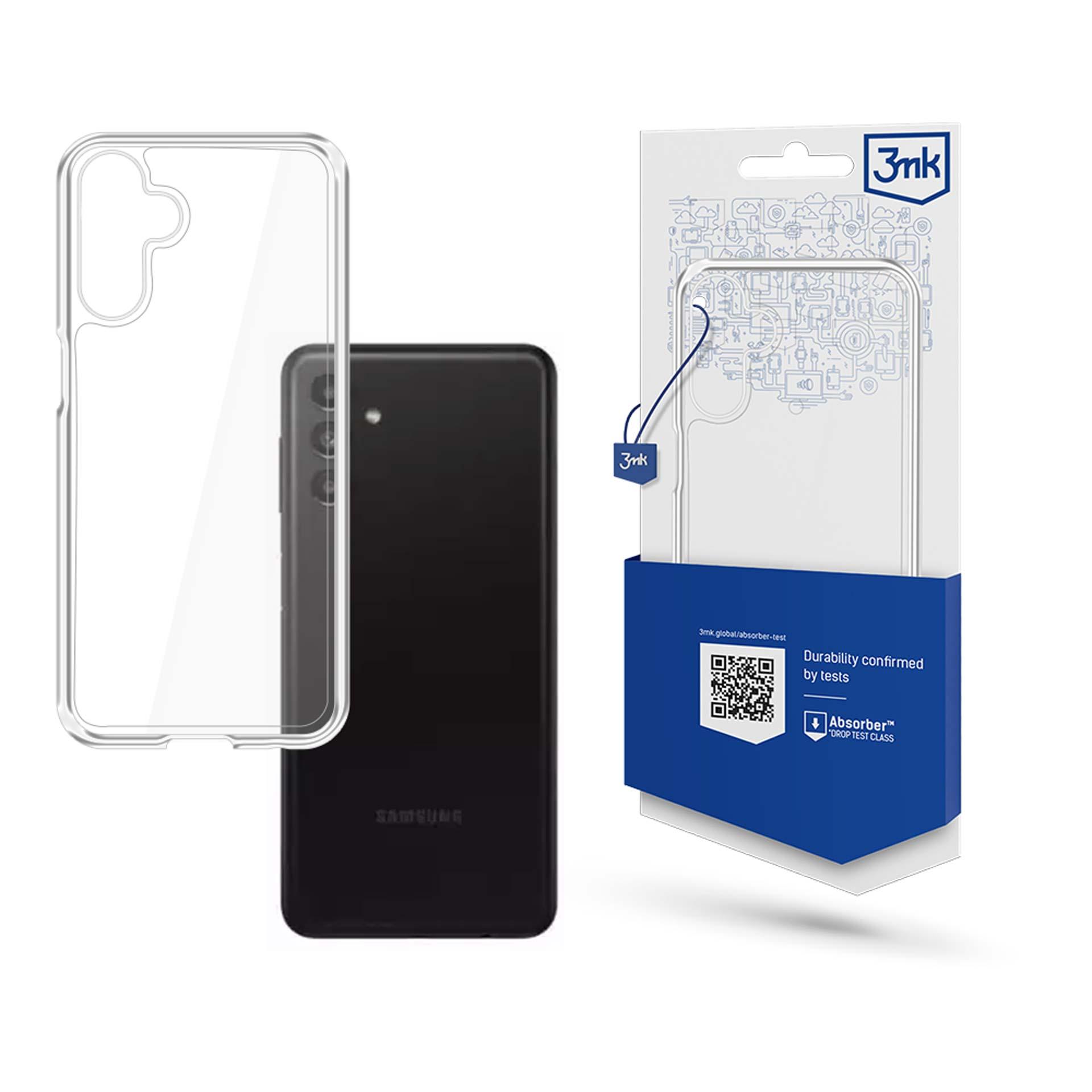 3mk Armor kotelo Samsung Galaxy A14 4G / 5G - läpinäkyvä