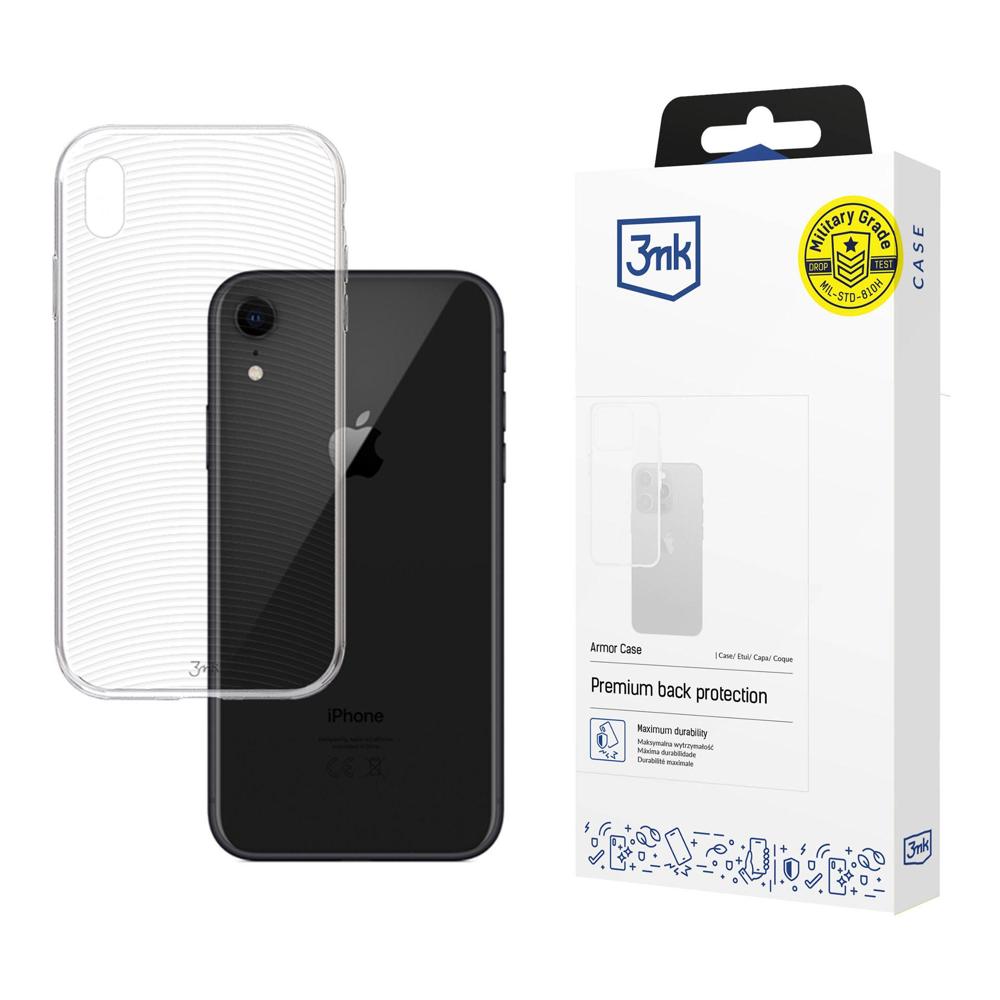 3mk Armor Suojakuori iPhone XR:lle läpinäkyvä