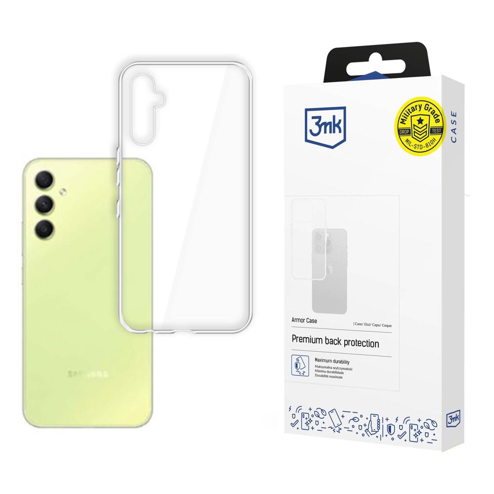 3mk Armor Case Samsung Galaxy A35 5G:lle - läpinäkyvä