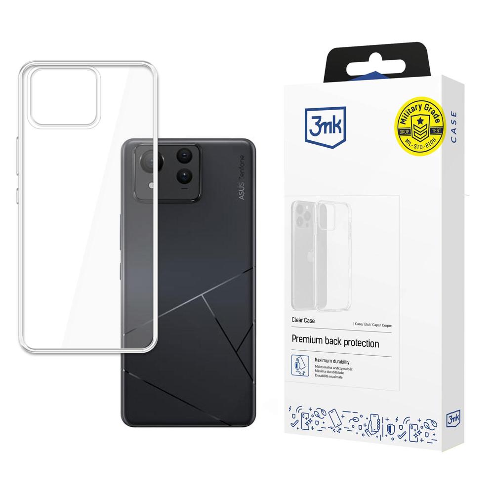 3mk Clear Case ASUS Zenfone 11 Ultra:lle - läpinäkyvä