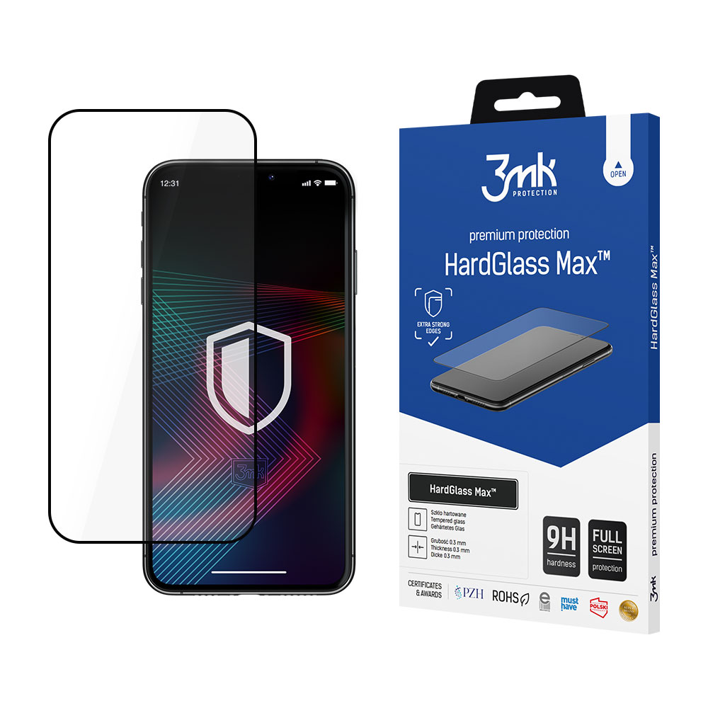9H 3mk HardGlass Max™ näytönsuojalasi iPhone 14 Pro Max