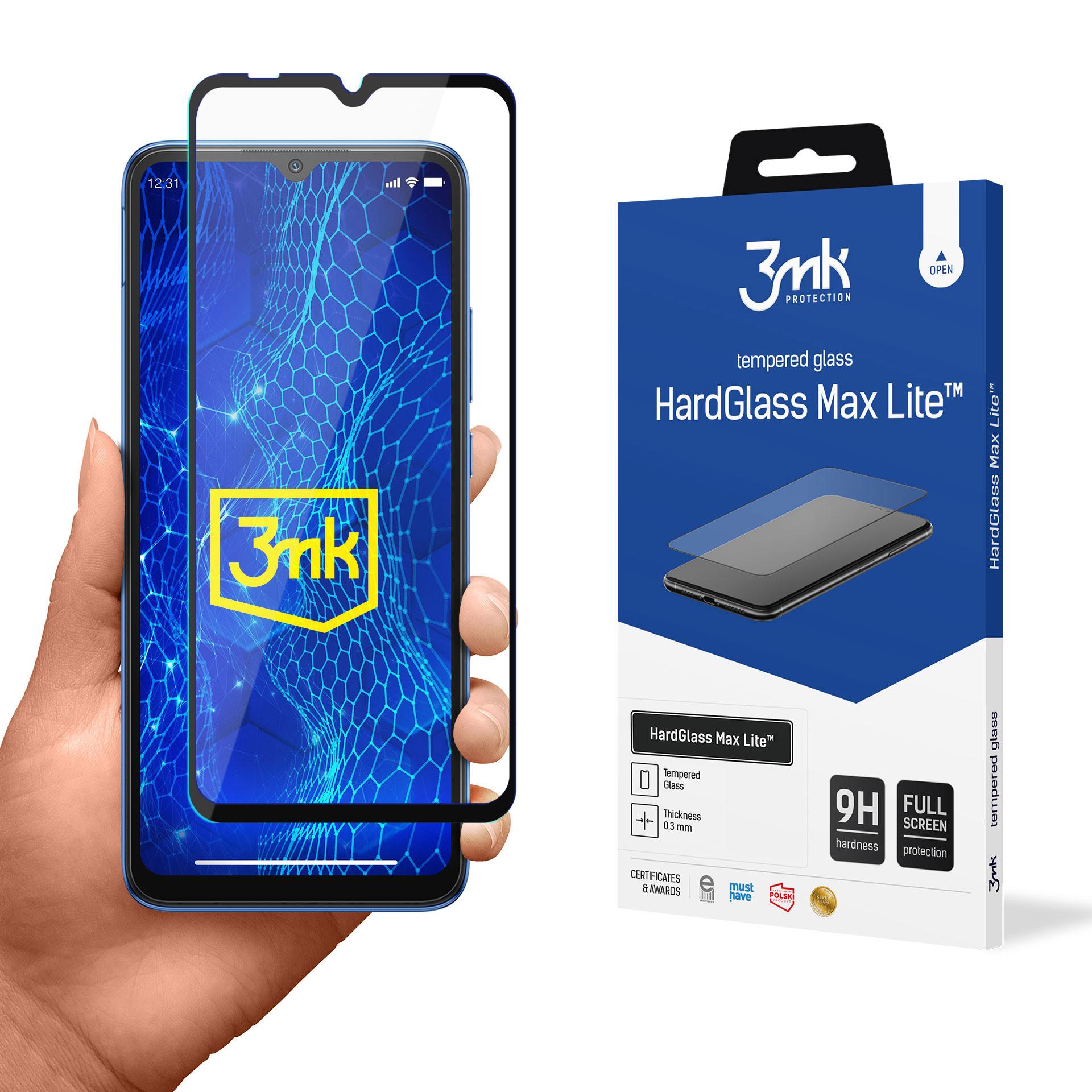 9H 3mk HardGlass Max Lite lasi Xiaomi Redmi 10C:lle