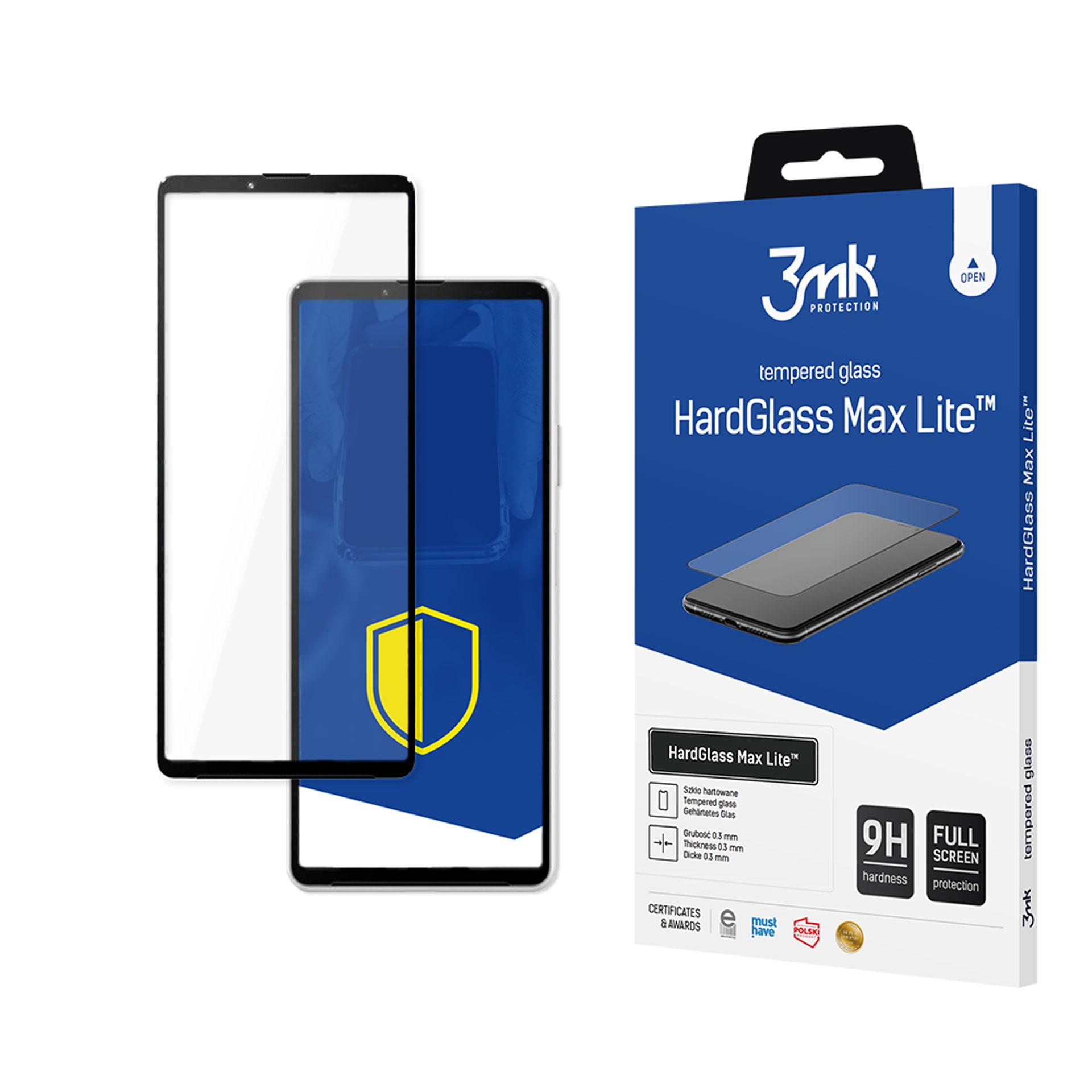3MK Hard Glass Max Lite Sony Xperia 10 III 5G:lle