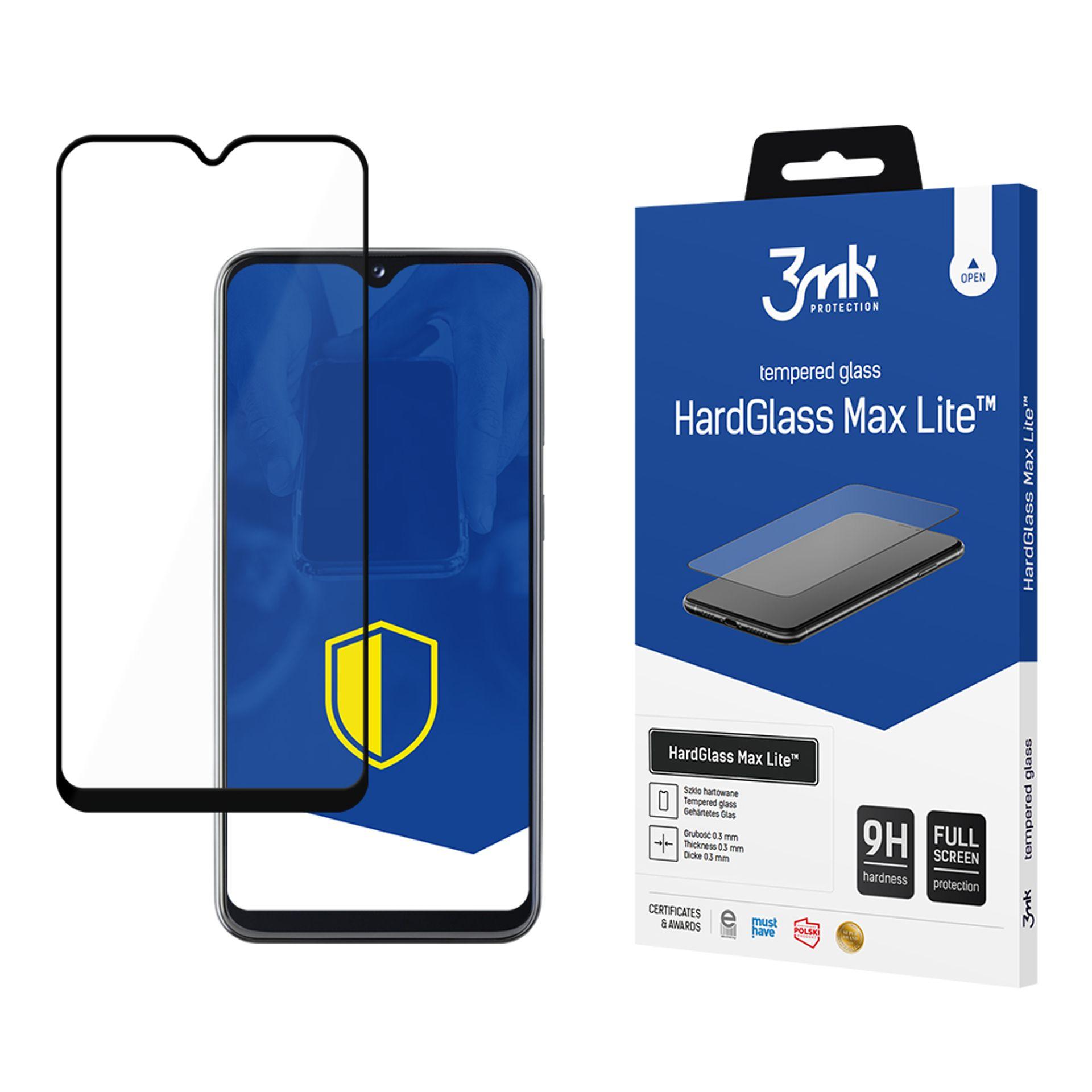 9H 3mk HardGlass Max Lite lasi Samsung Galaxy A20e:lle