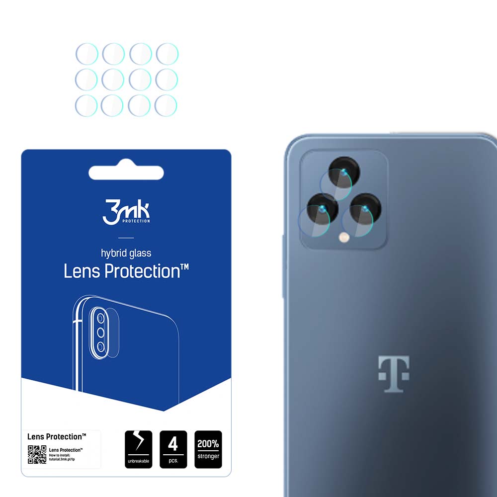 3mk Lens Protection hybridikameralasi T-Mobile T Phone Pro 5G / Revvl 6 Pro 5G:lle