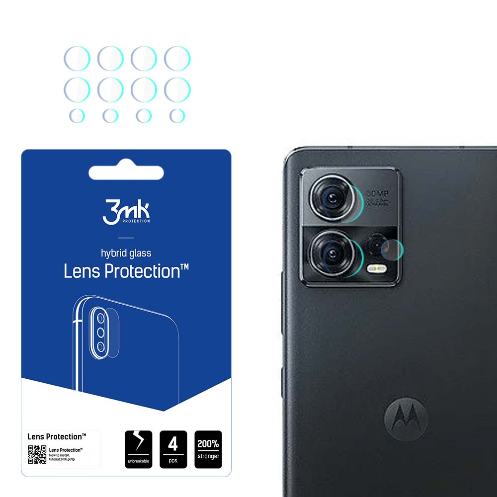 3mk Lens Protection hybridikameralasi Motorola Edge 30 Fusion:lle