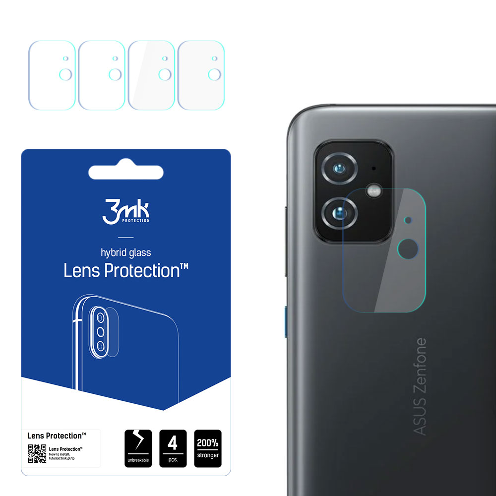 3mk Lens Protection™ hybridi kameralasi Asus Zenfone 8