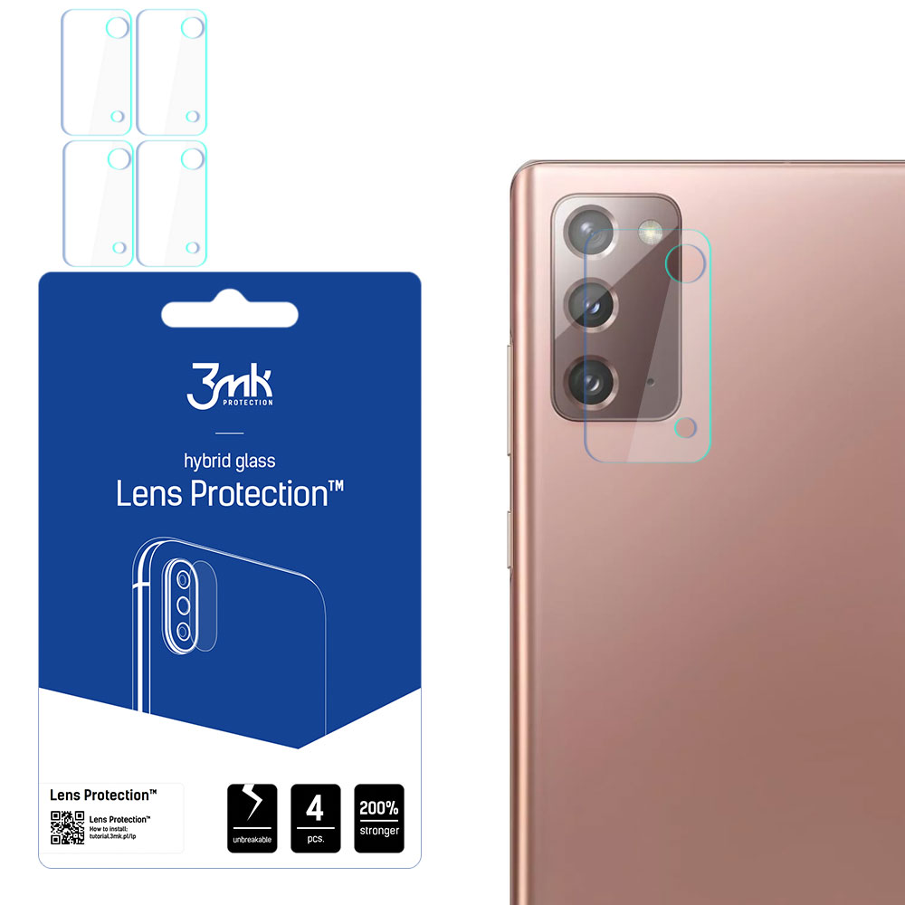 3mk Lens Protection hybridikameralasi Samsung Galaxy Note 20 5G:lle