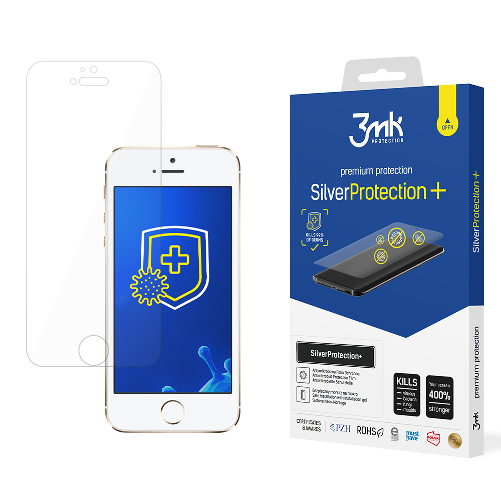 3mk SilverProtection+ suojakalvo iPhone 5 / 5S / SE