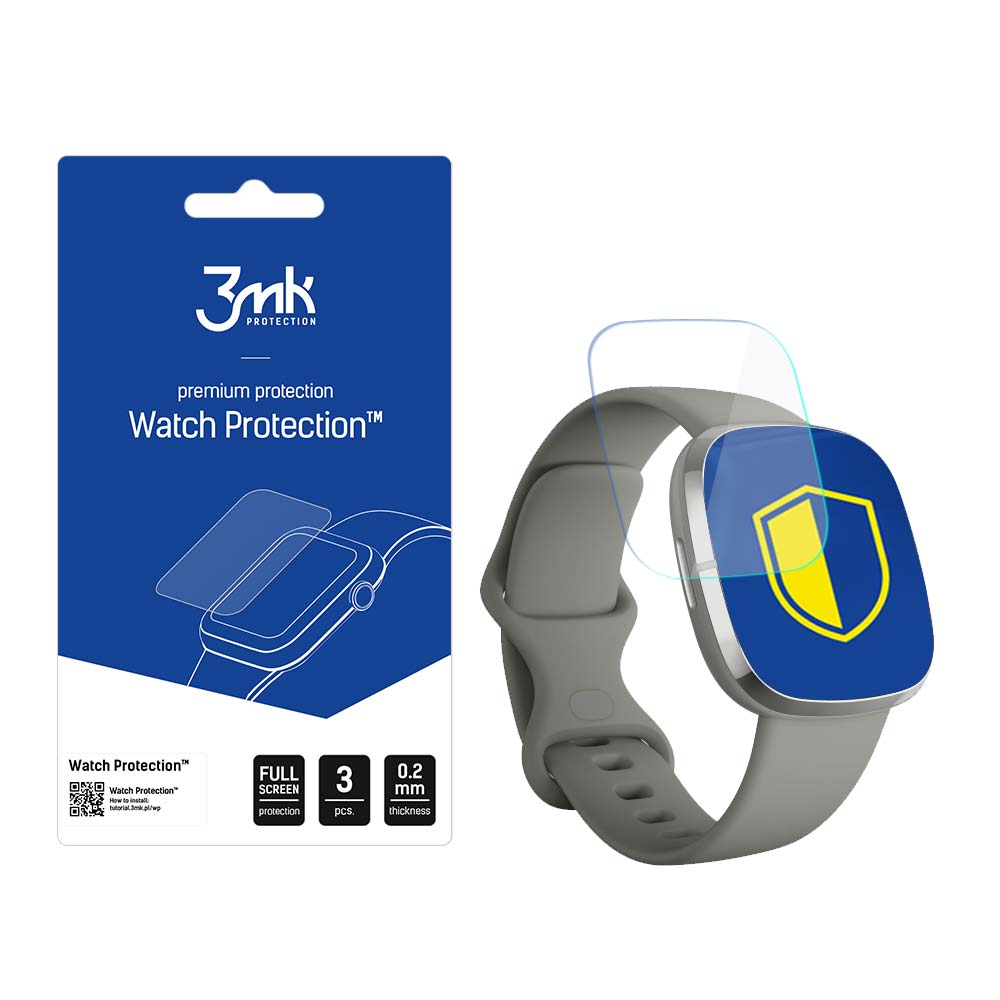 3mk Watch Protection ARC älykellonnäytönsuoja Fitbit Sense