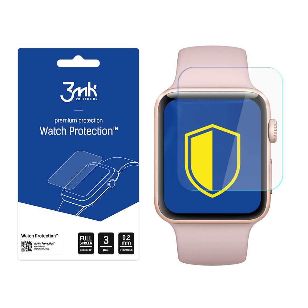 3mk Watch Protection™ v. ARC+ näytönsuoja Apple Watch 3 38mm