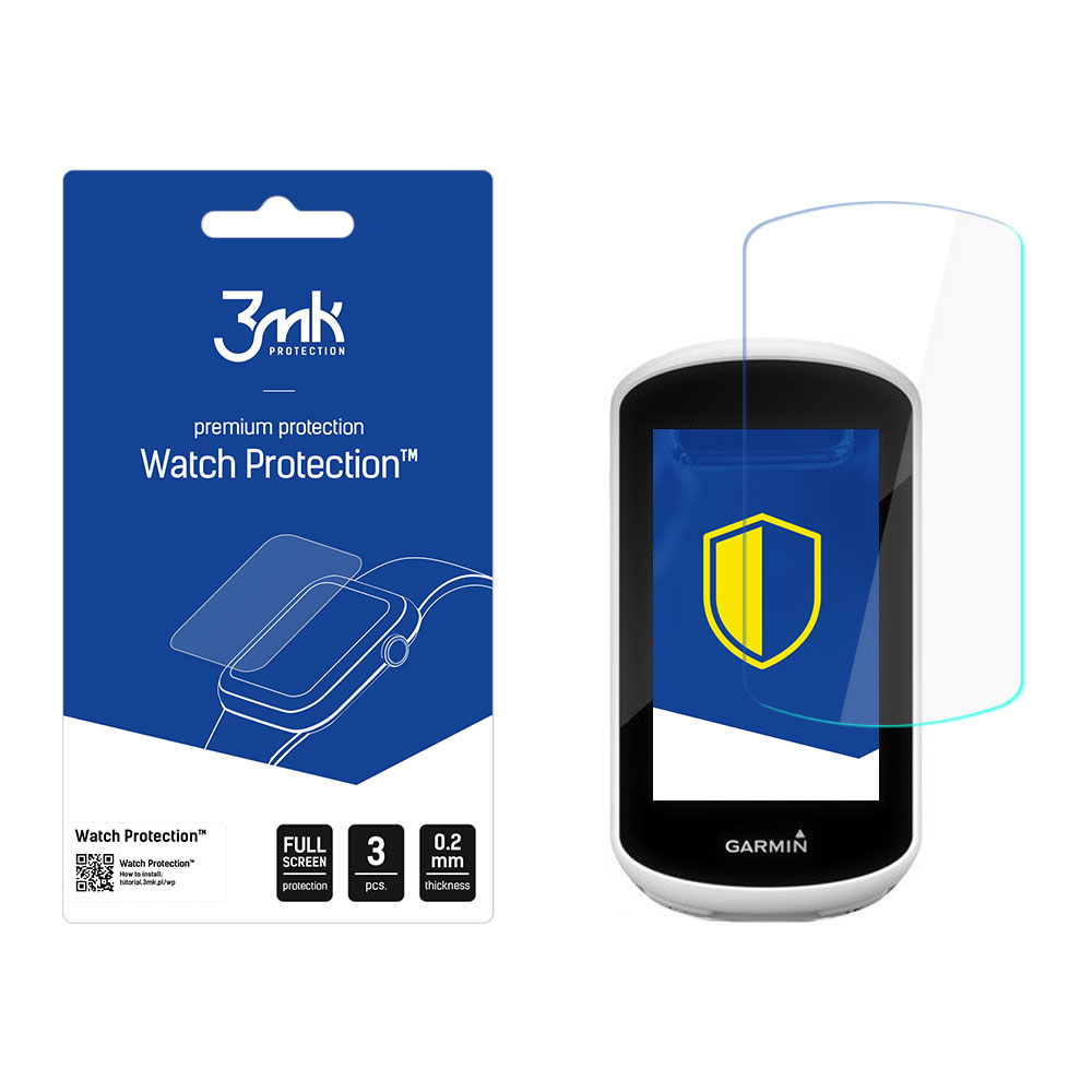 Smartwatch Screen Protector 3mk Watch Protection FlexibleGlass for Garmin Edge Explore