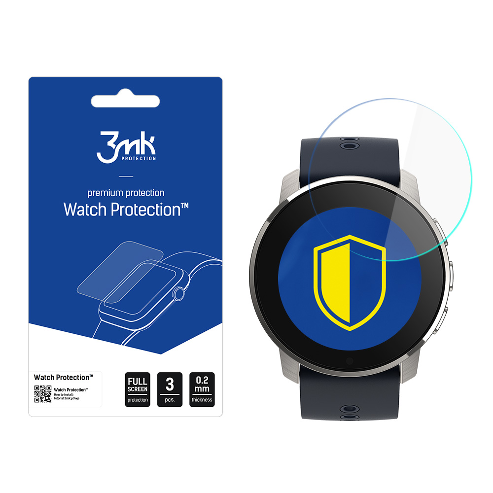 3mk Watch Protection™ v. FlexibleGlass hybridilasi Suunto 9 Peak