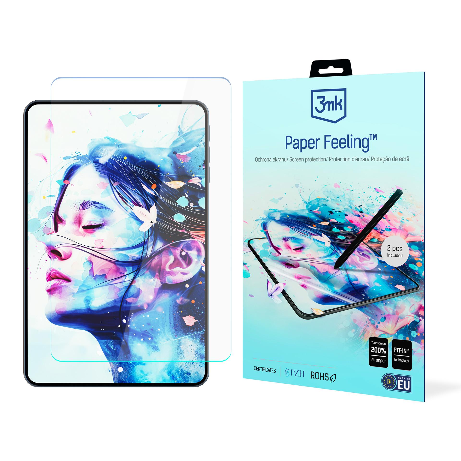 3mk Paper Feeling™ matte foil for Microsoft Surface Go 2