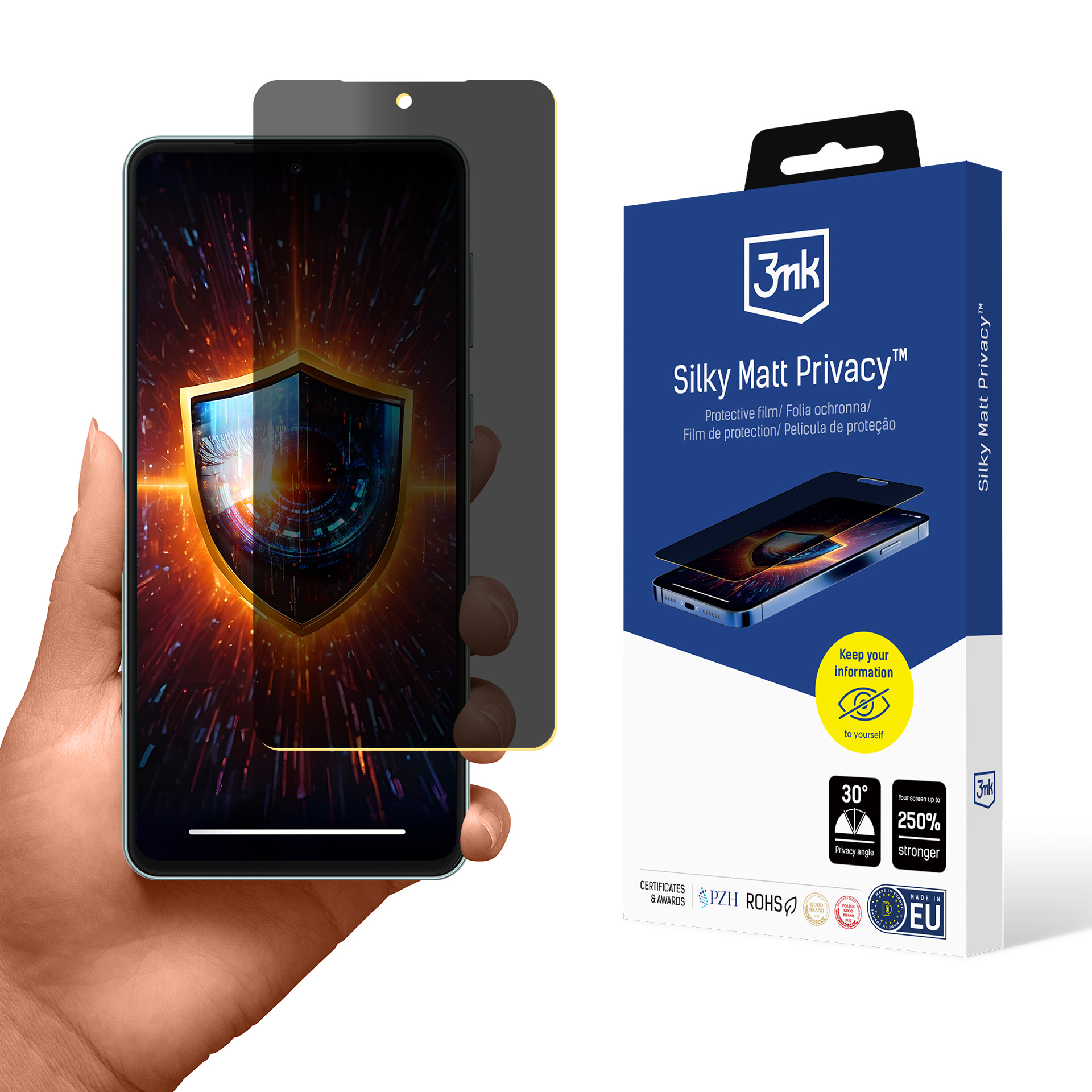 Matta yksityisyyssuojakalvo 3mk Silky Matt Privacy Samsung Galaxy M55