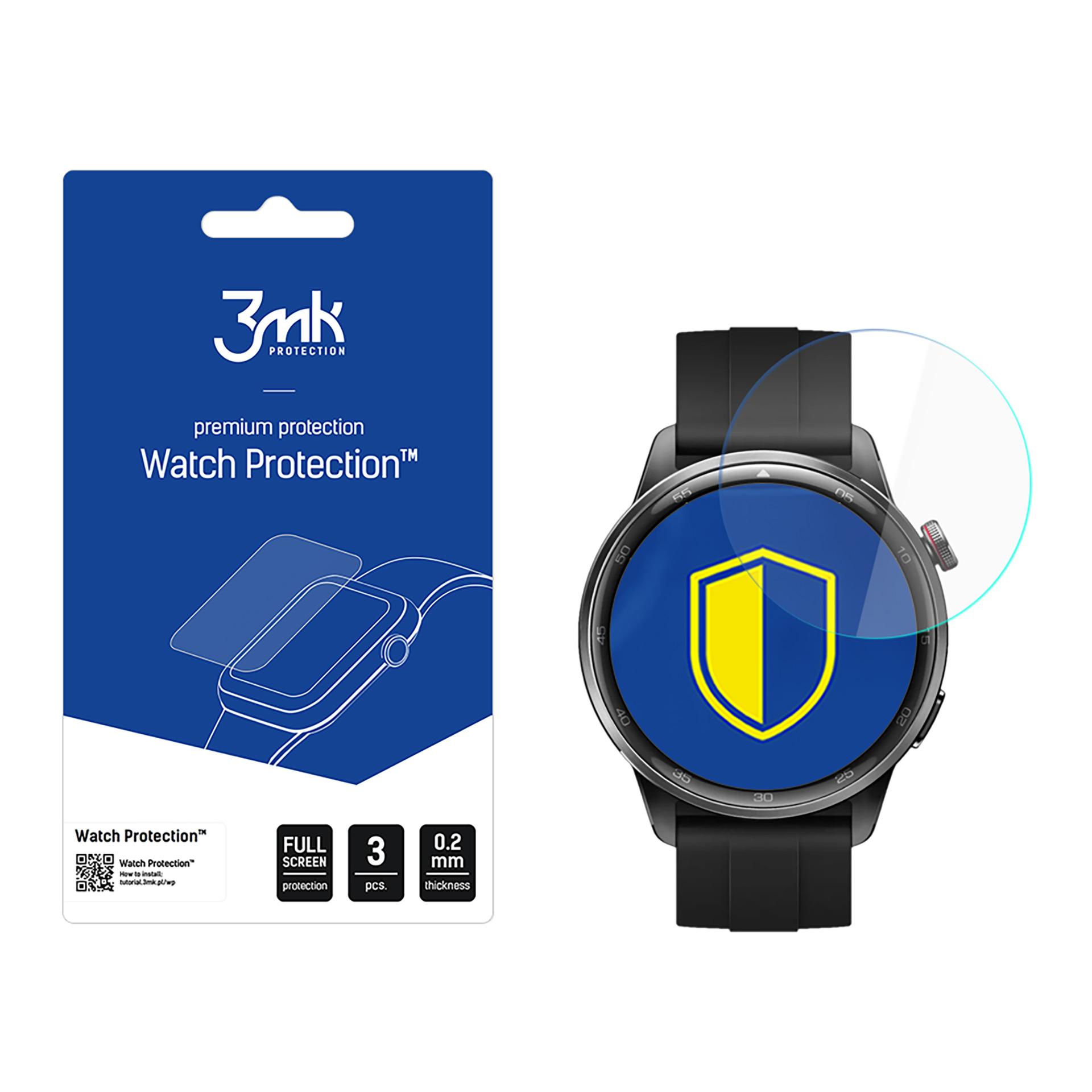 3mk Watch Protection ARC älykellojen näytönsuoja Realme Watch S2