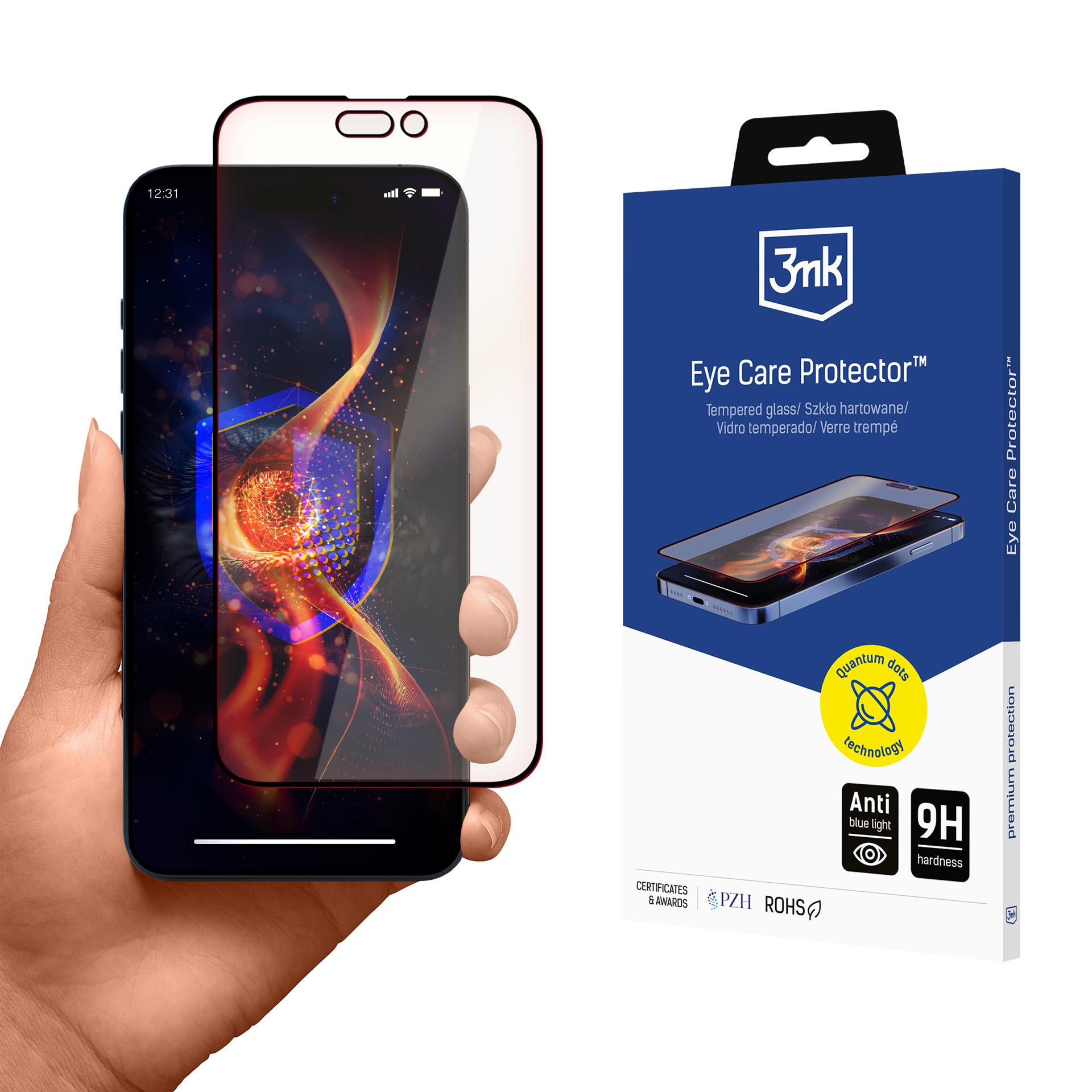 3mk Eye Care Protector Karkaistu lasi Apple iPhone 15 Plus/16 Plus:lle