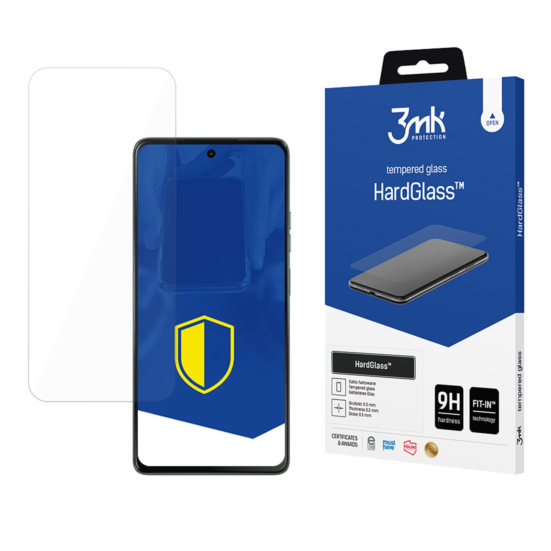 3mk HardGlass Karkaistu lasi Motorola Moto G75:lle