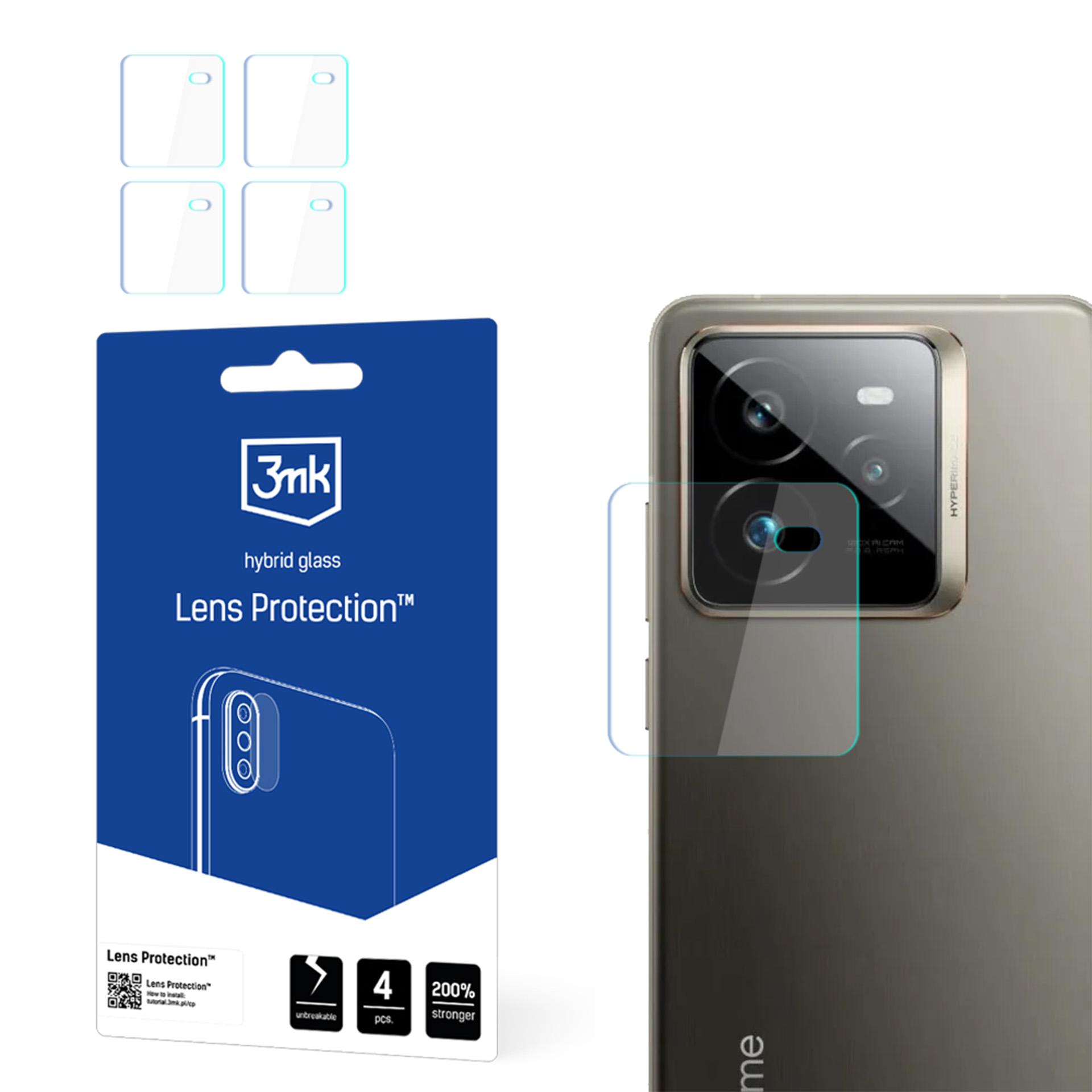 Hybridi lasi kameralinssille 3mk Lens Protection Realme GT7 Prolle