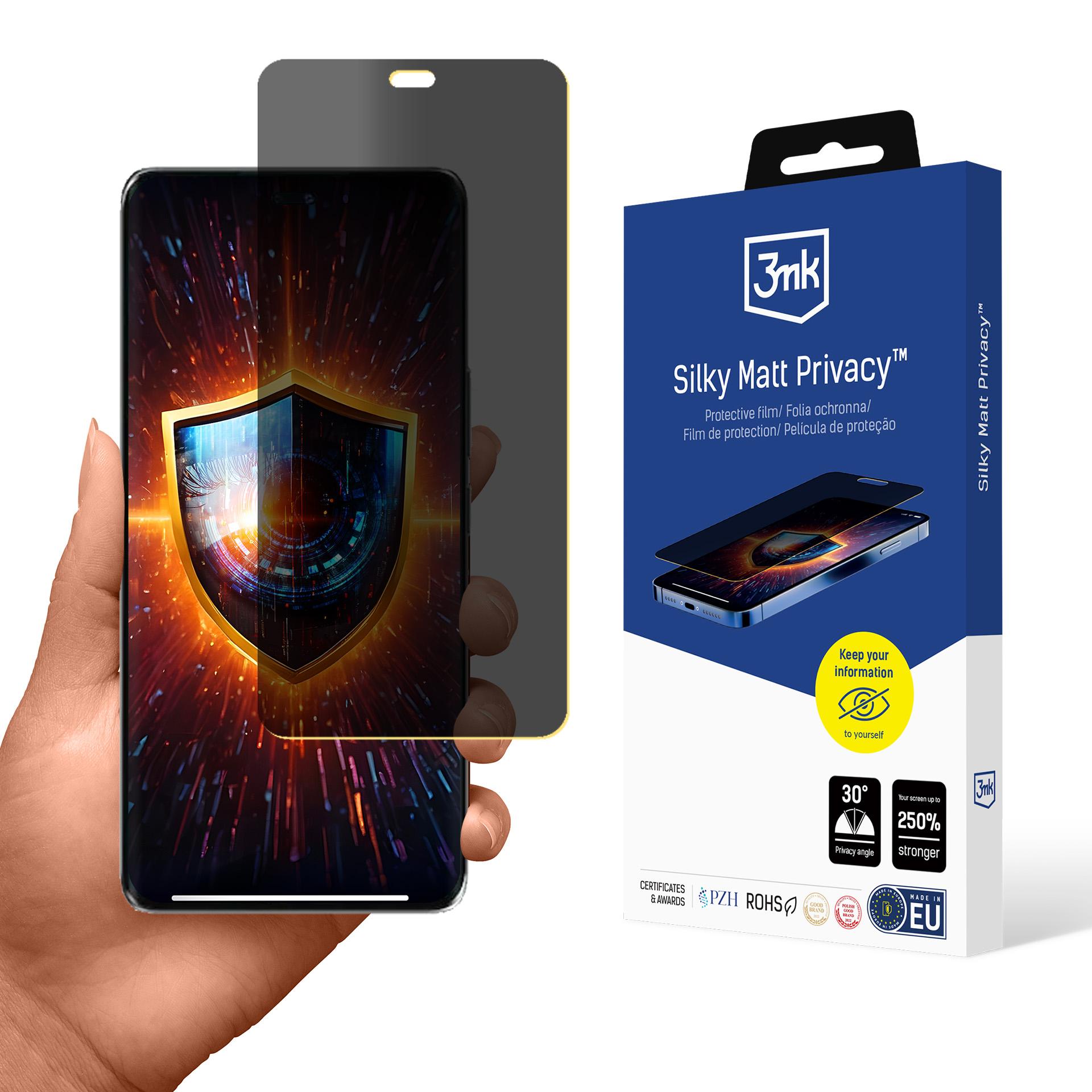 3mk Silky Matt Privacy matta yksityisyysnäytönsuoja Honor Magic7 Lite
