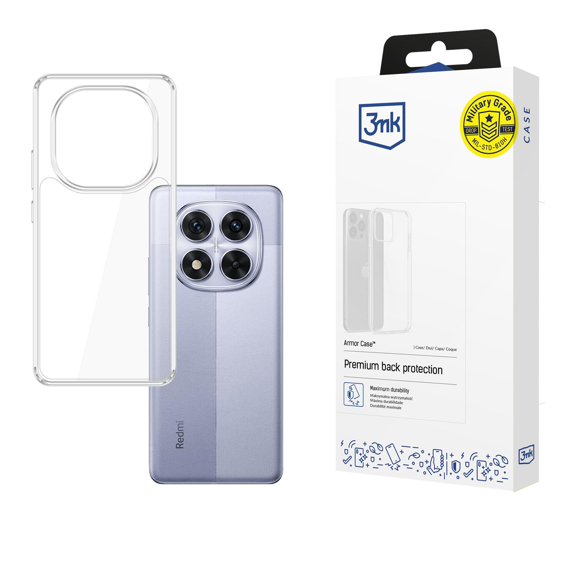 3mk Armor Case Suojakuori Xiaomi Redmi Note 14 Pro / 14 Pro+ 5G:lle