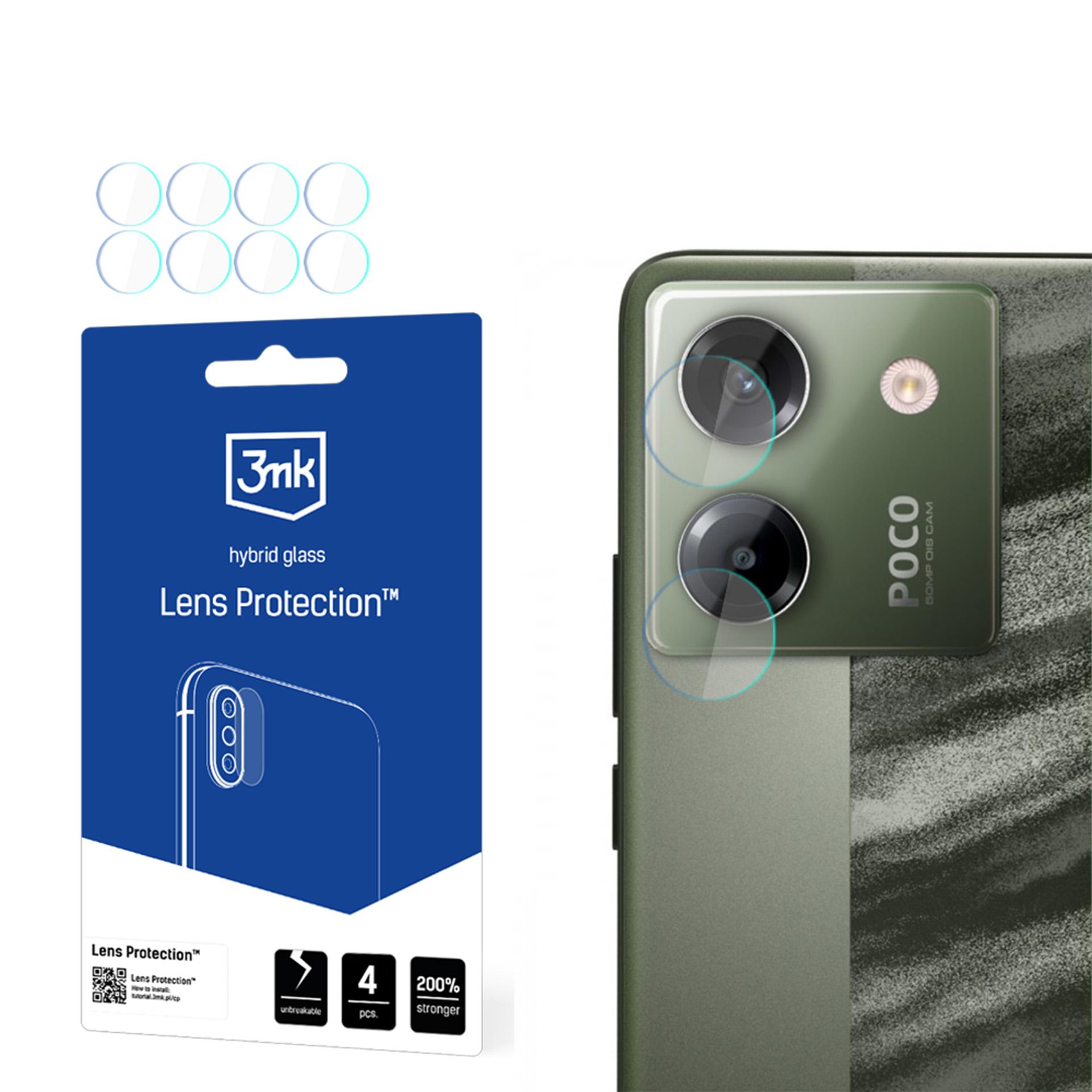 Hybridilasi kameran linsseille 3mk Lens Protection Xiaomi Poco M7 Pro 5G:lle