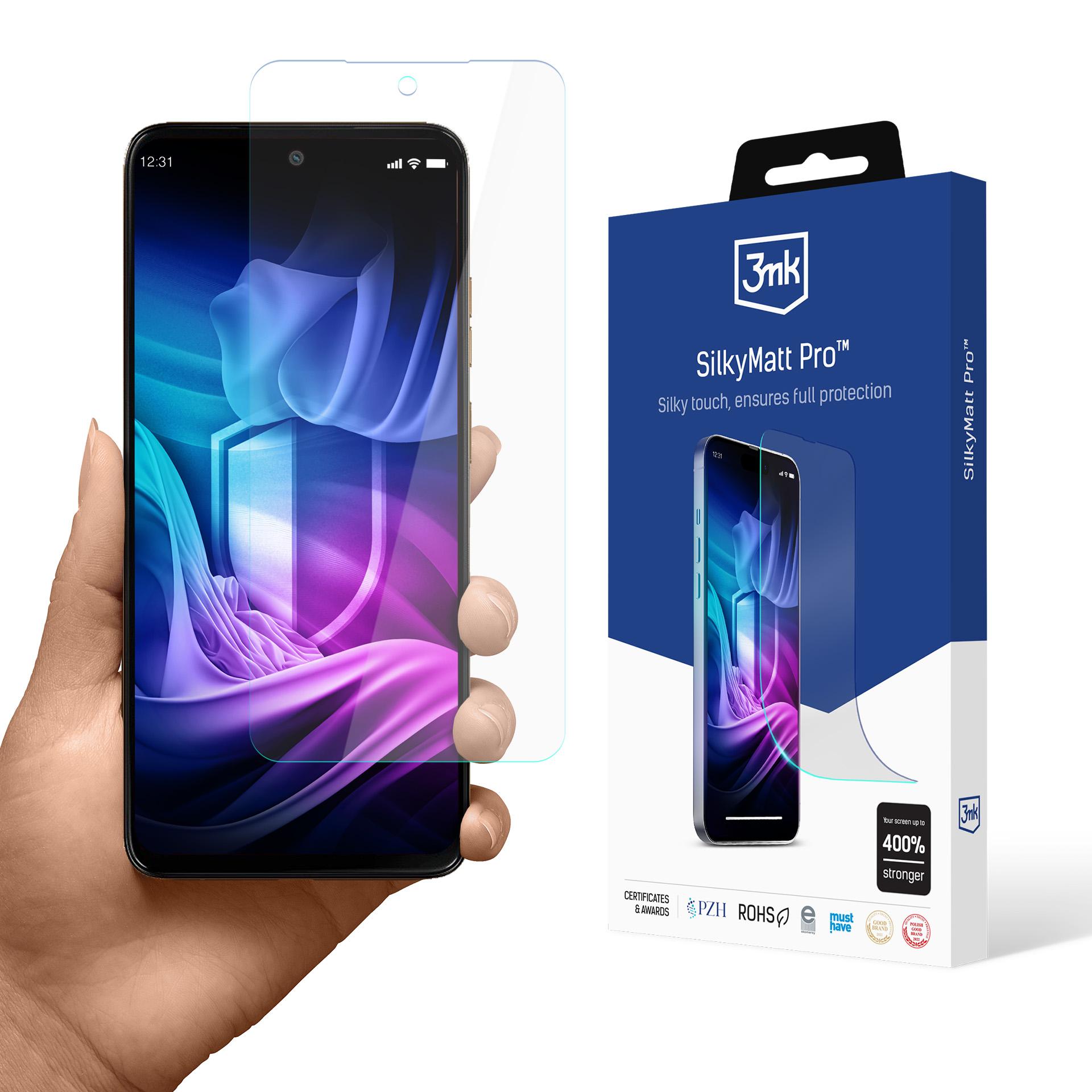 3mk Silky Matt Pro mattakalvo Motorola Moto G15 / G15 Power