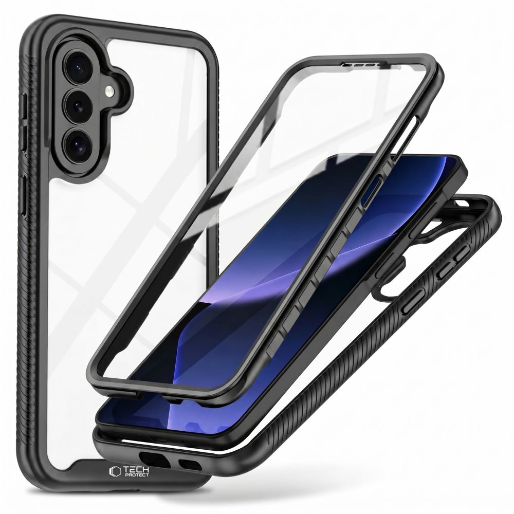Tech-Protect Defense Suojakuori Samsung Galaxy A36 / A56 5G:lle - Musta