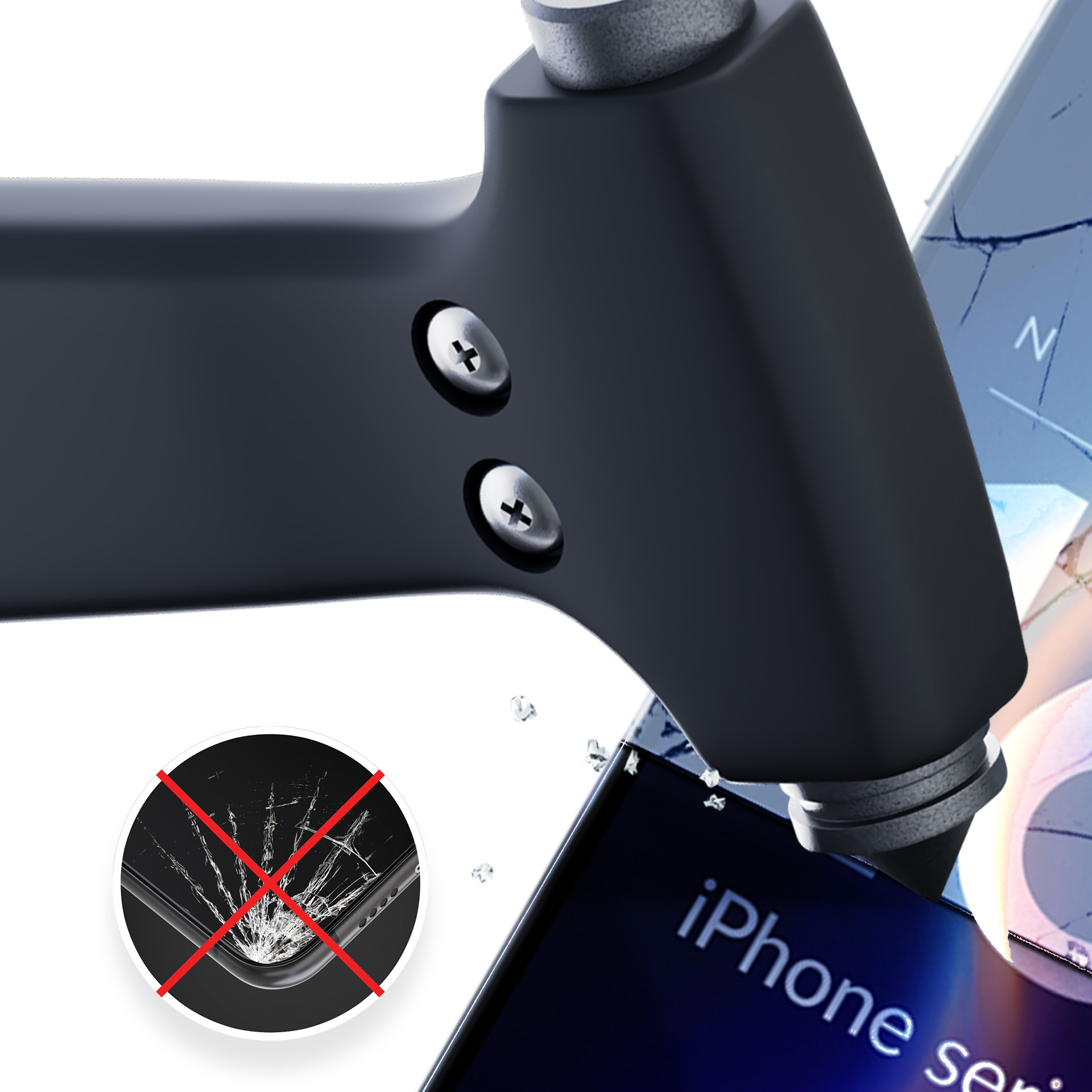Hybridilasi 3mk FlexibleGlass v2.0 Apple iPhone 16 Pro Max:lle