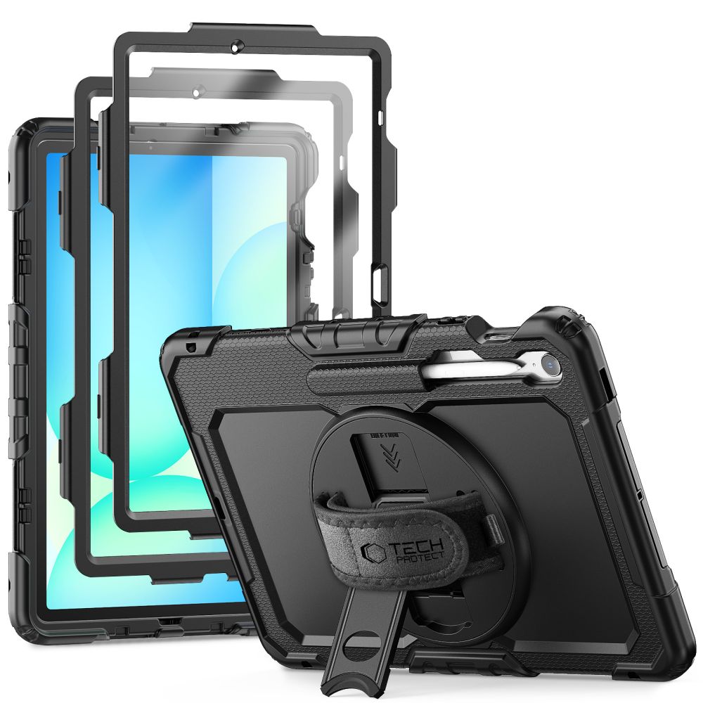 Tech-Protect Solid Case for Samsung Galaxy Tab S10 FE+ - Black