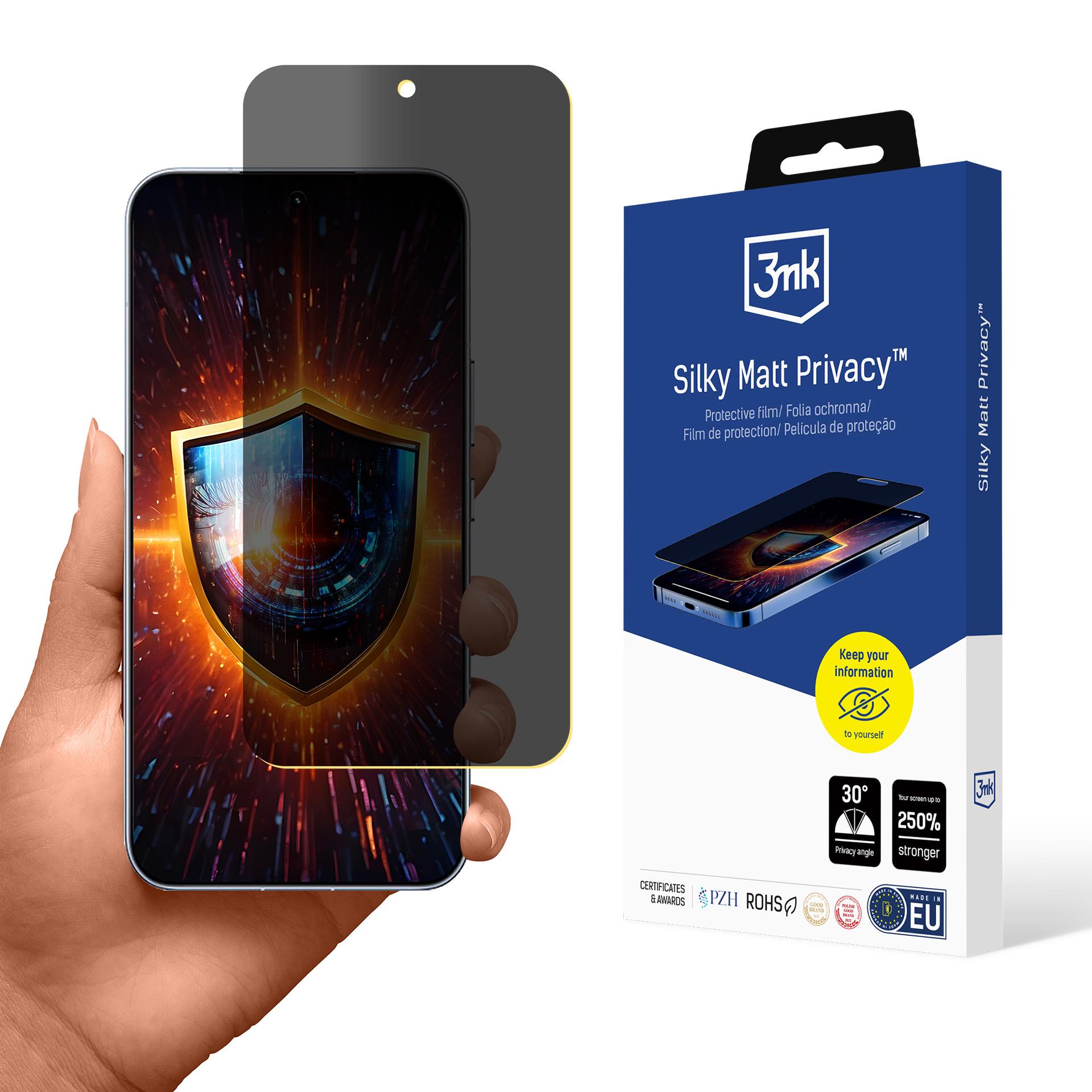 3mk Silky Matt Privacy™ matta näytönsuoja Honor 400