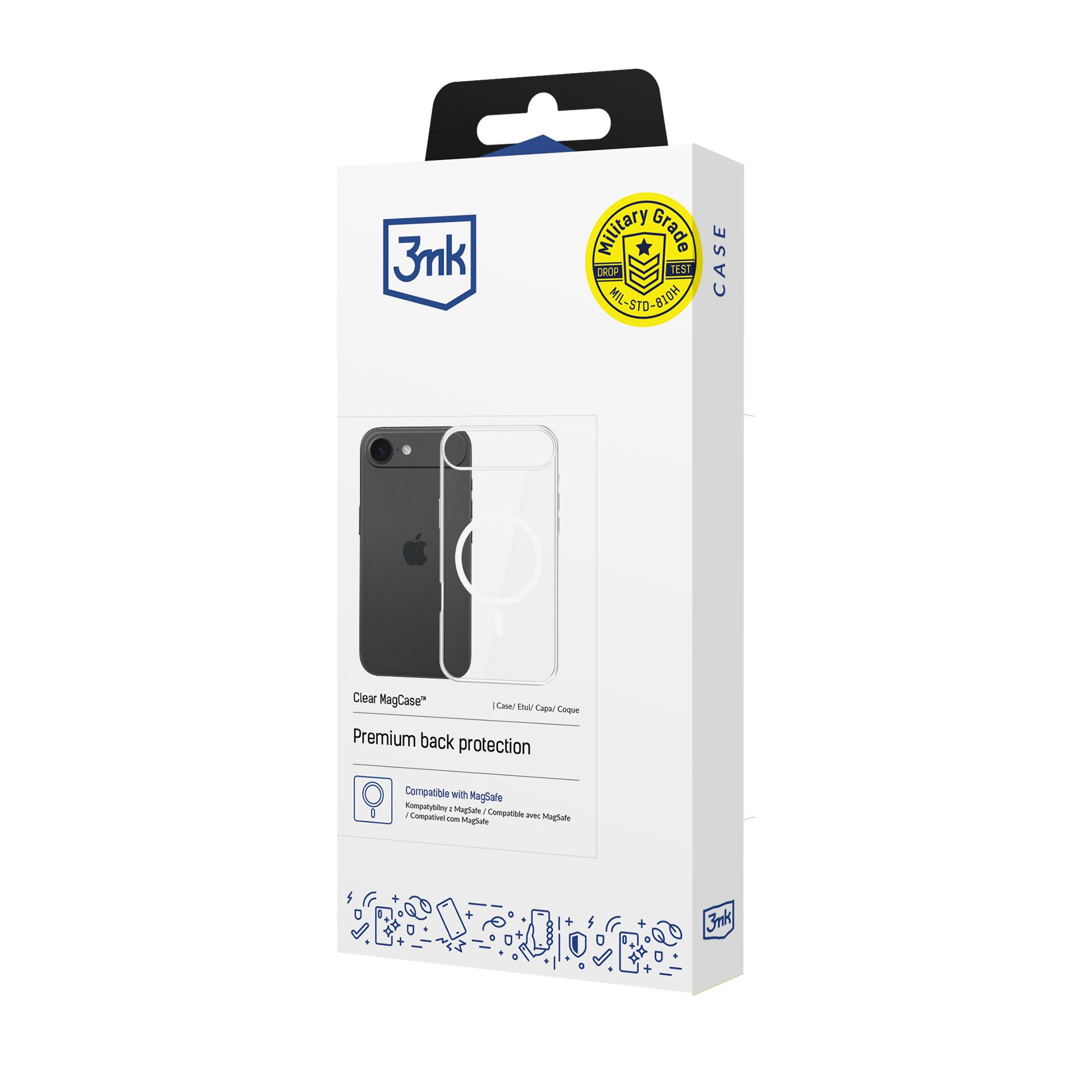 Suojakuori 3mk Clear MagCase Apple iPhone Air:lle