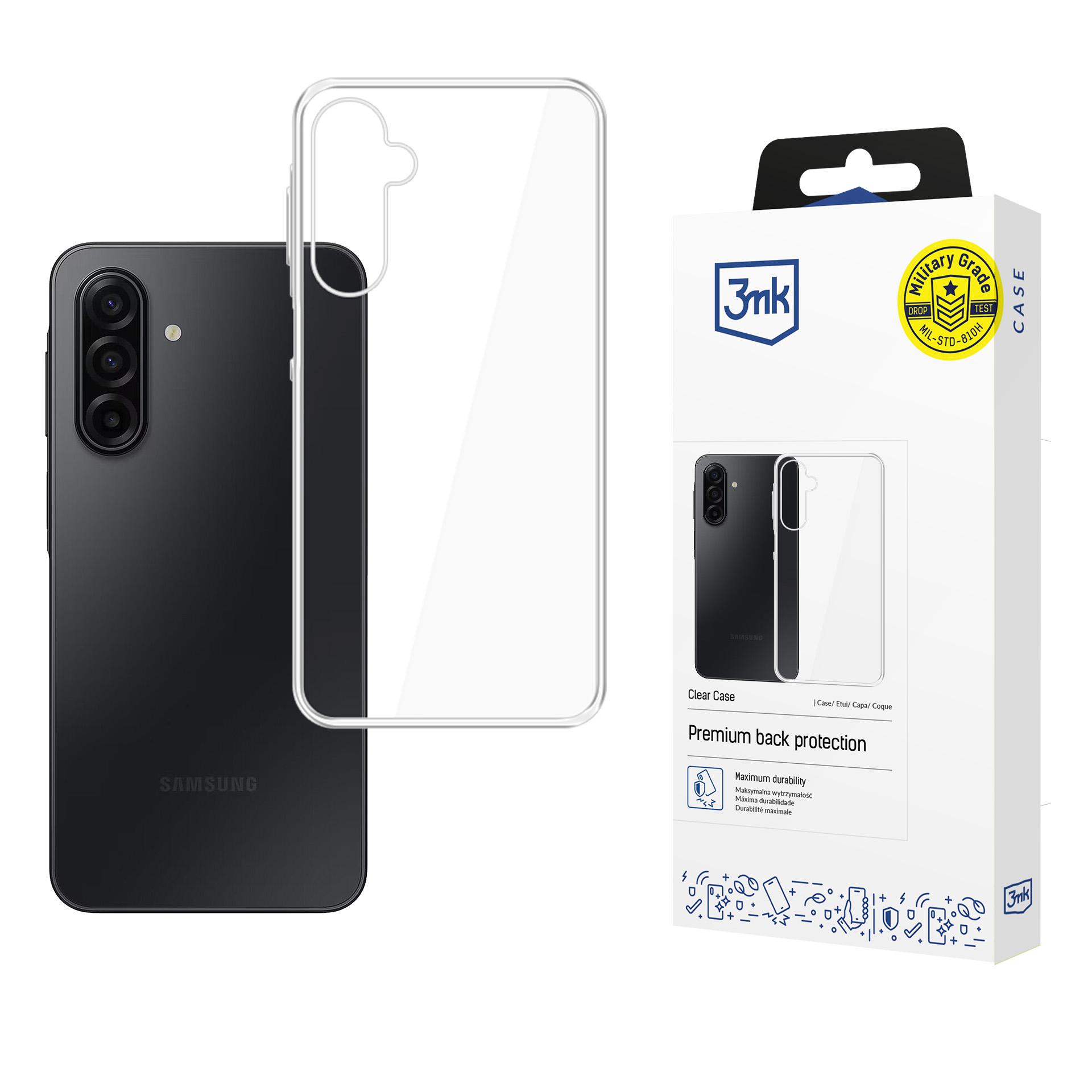 3mk Clear Case 1,2mm läpinäkyvä suojakuori Samsung A175 A17 4G/A176 A17 5G:lle