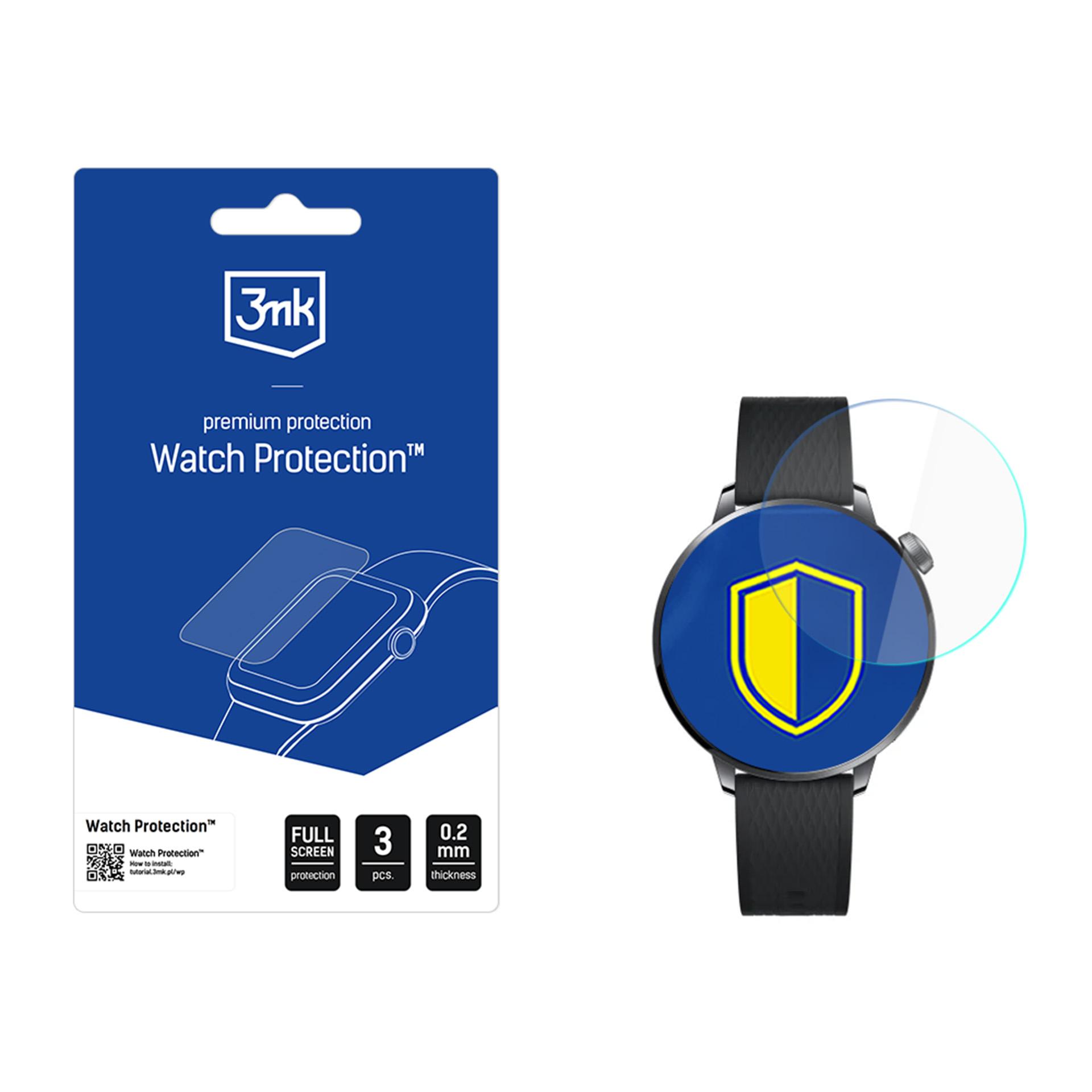 3mk Watch Protection ARC älykello näytönsuoja OnePlus Watch 3 43mm
