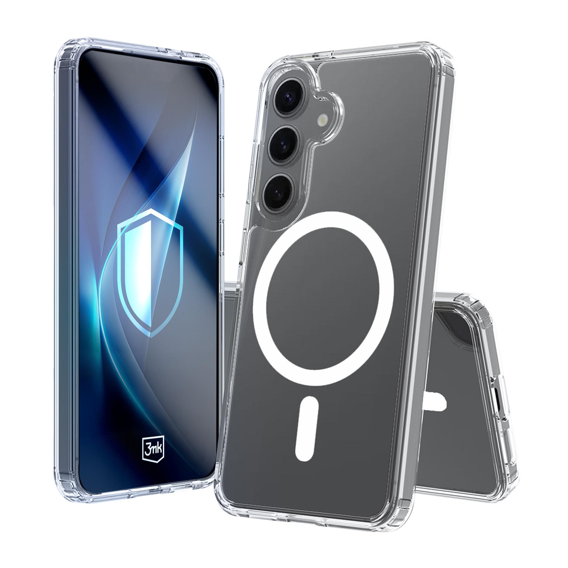 3mk Armor MagCase Samsung Galaxy A17 5G:lle - Läpinäkyvä
