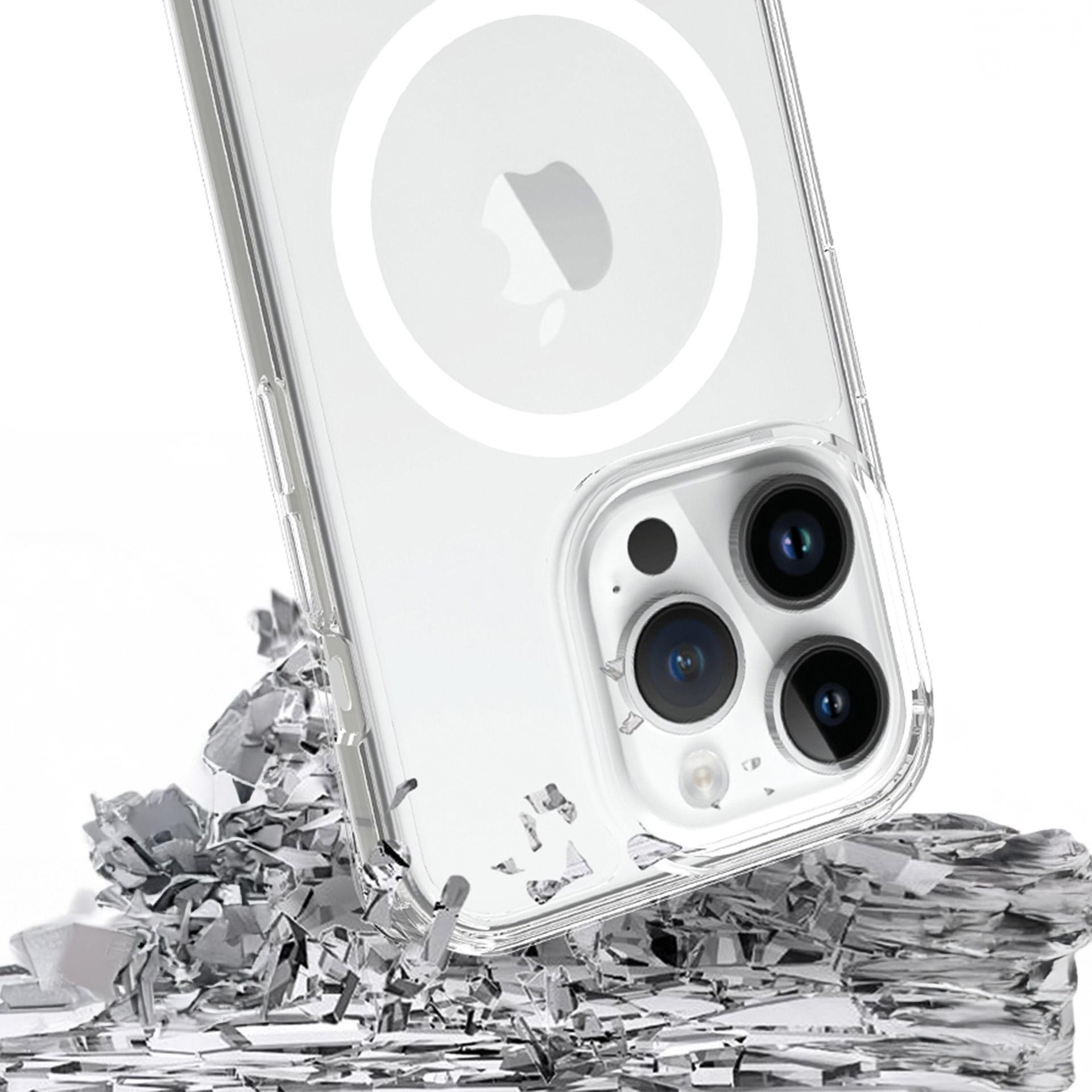 3mk Armor MagCase iPhone 14 Pro:lle - Läpinäkyvä